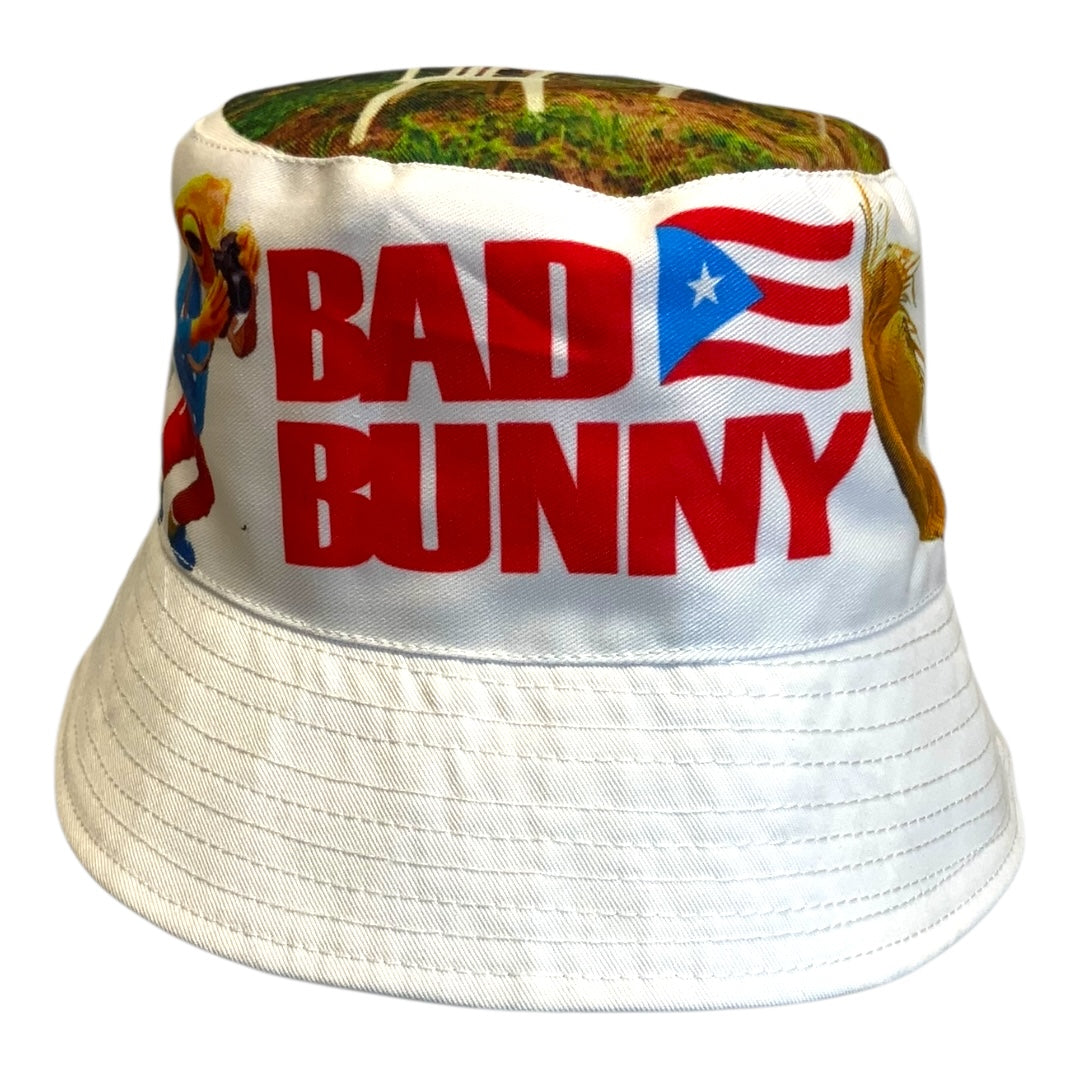 BAD BUNNY BUCKET HAT – Latinxs Infuzion Gift Shop display picture 3