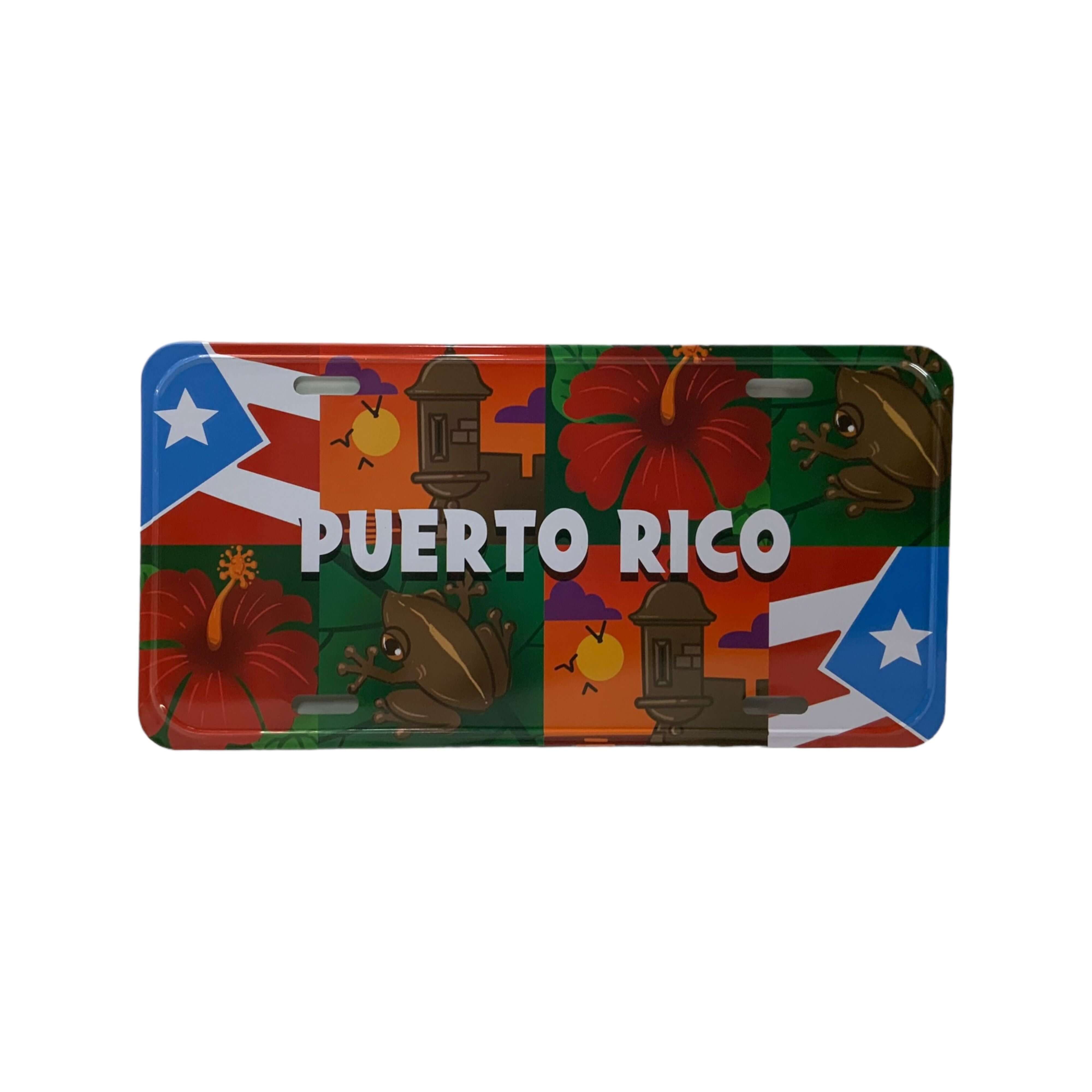 Amapola License Plate - Latinxs Fuzion Gift Shop