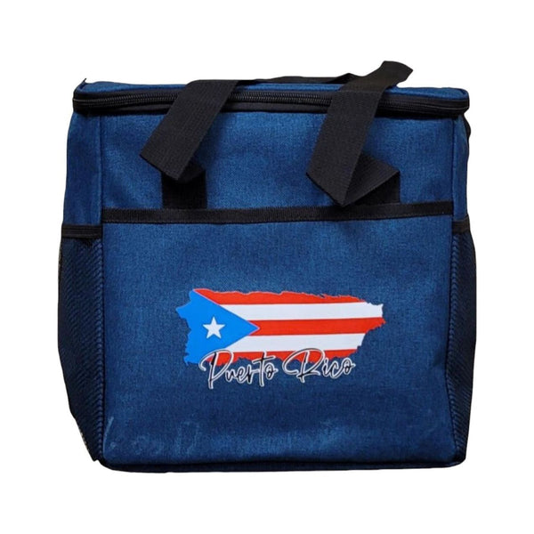 Blue PR Cooler Bag - Latinxs Fuzion Gift Shop - Latinxs Infuzion Gift Shop