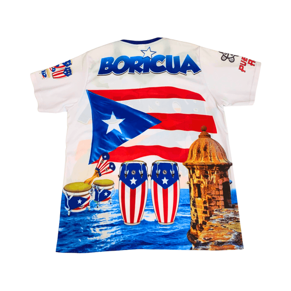 Boricua Conga T-Shirt - Latinxs Fuzion Gift Shop