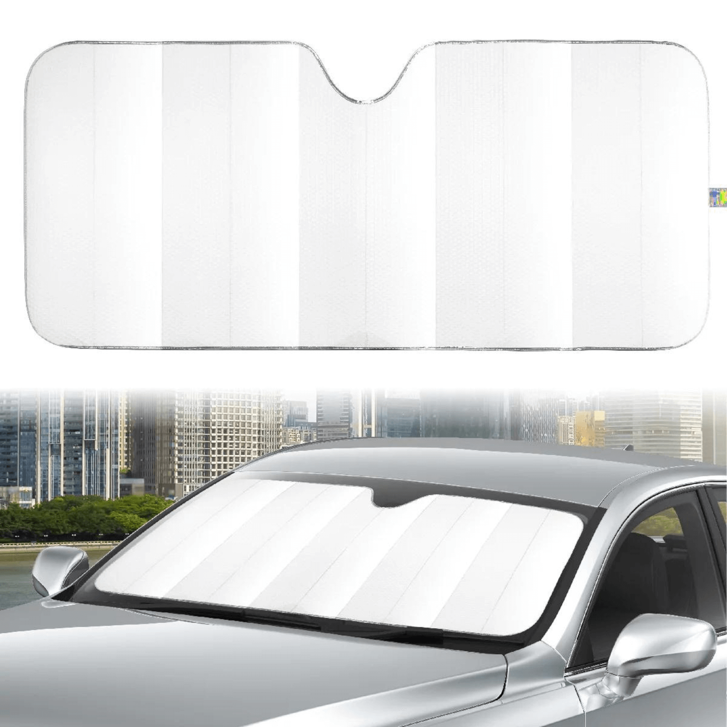 Car Sun Shade Puerto Rico Flag - Latinxs Fuzion Gift Shop