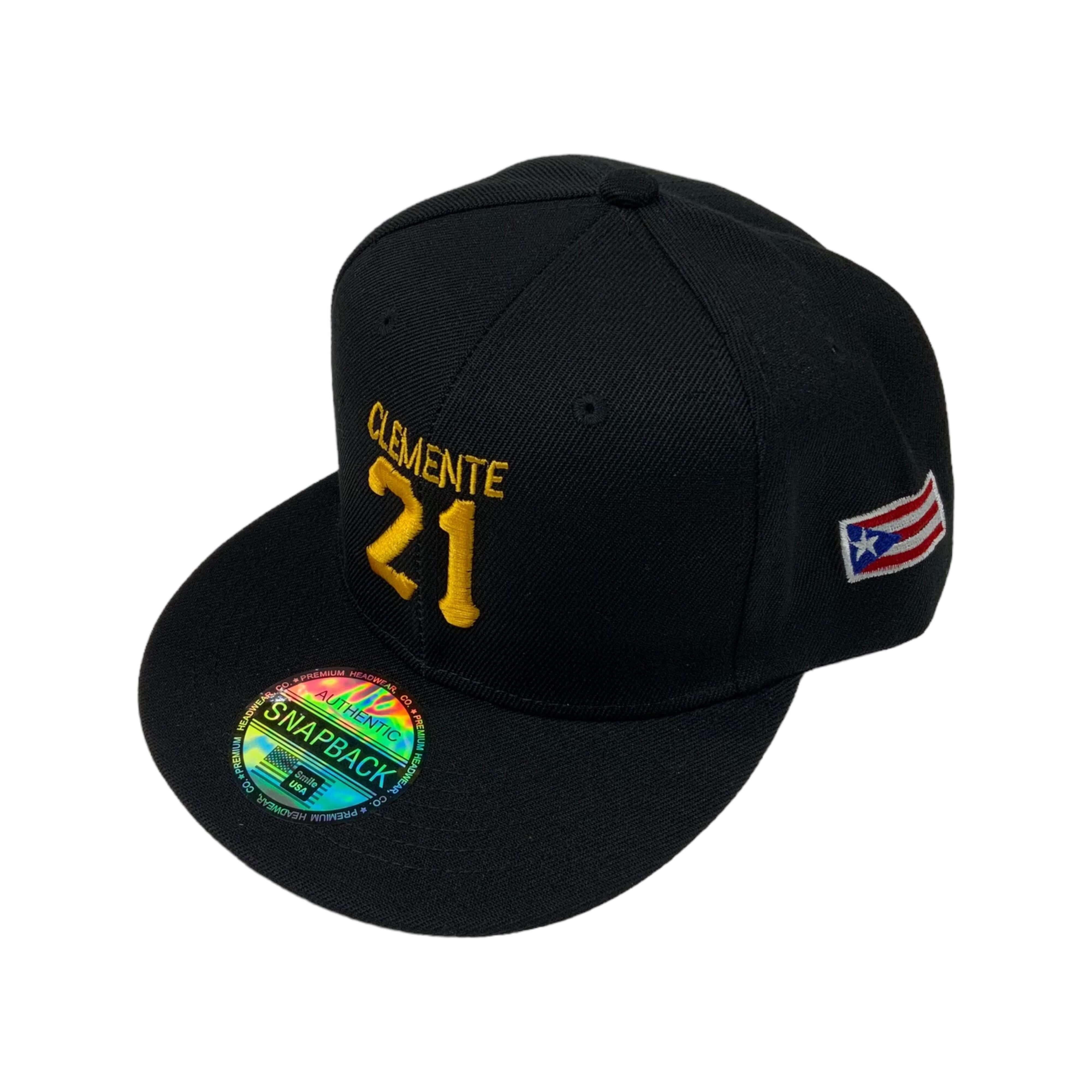 Clemente 21 SnapBack Hat - Latinxs Fuzion Gift Shop - Latinxs Infuzion Gift Shop