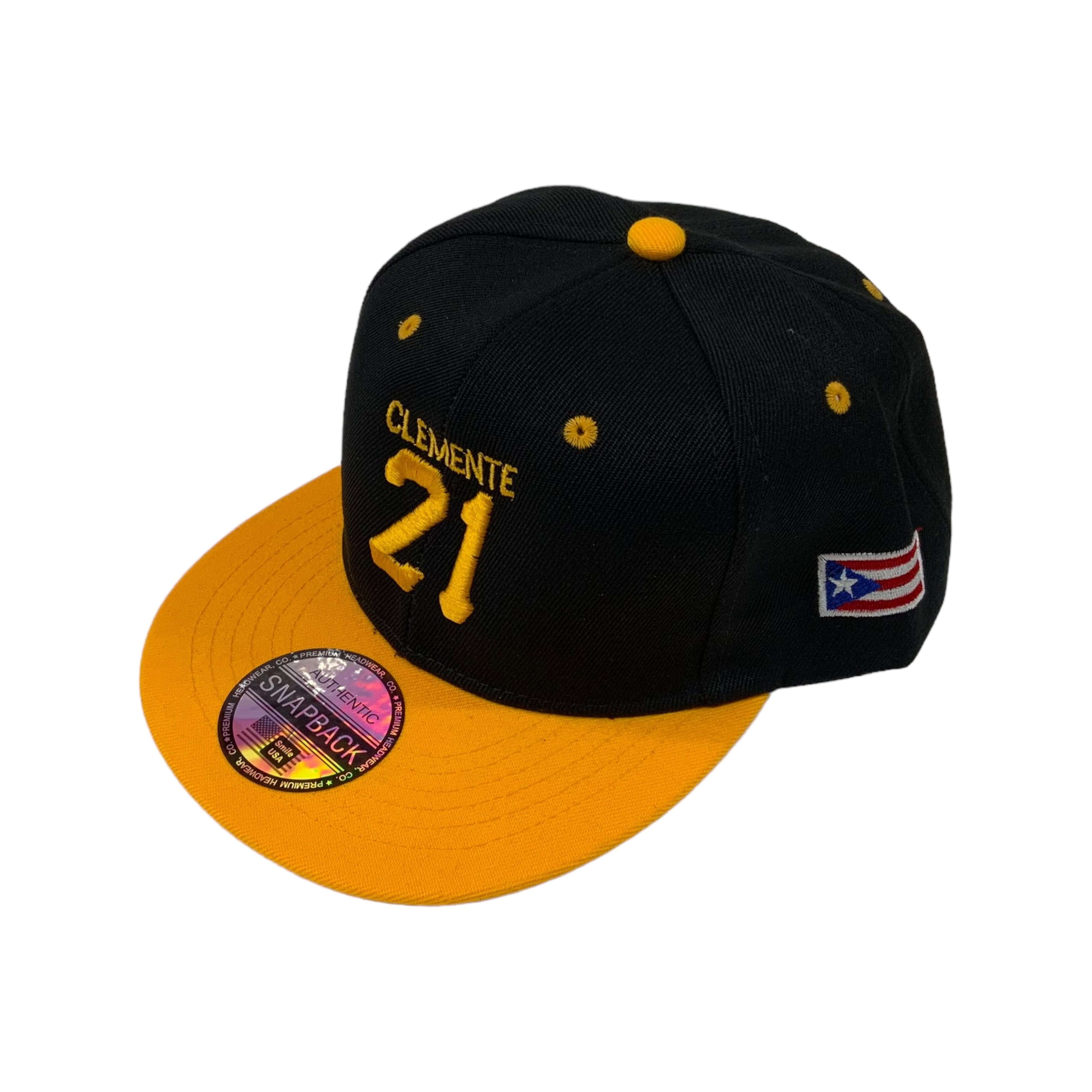 Clemente 21 SnapBack Hat - Latinxs Fuzion Gift Shop - Latinxs Infuzion Gift Shop