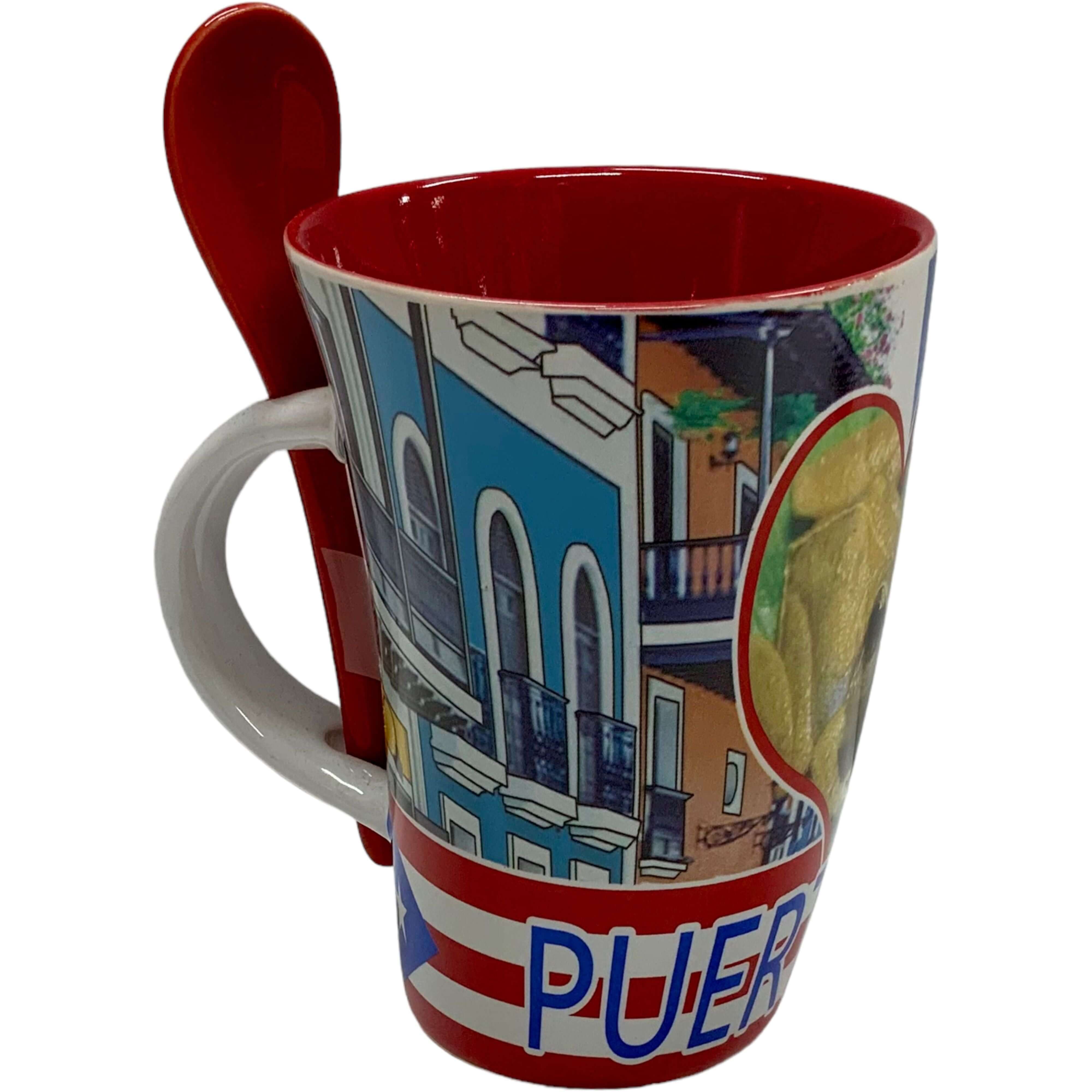 Coqui in the heart Mug - Latinxs Fuzion Gift Shop