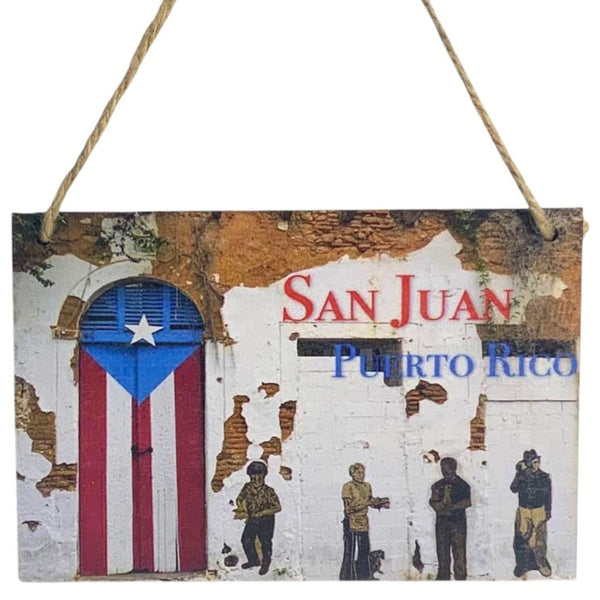 Door of San Juan Postcard and Frame