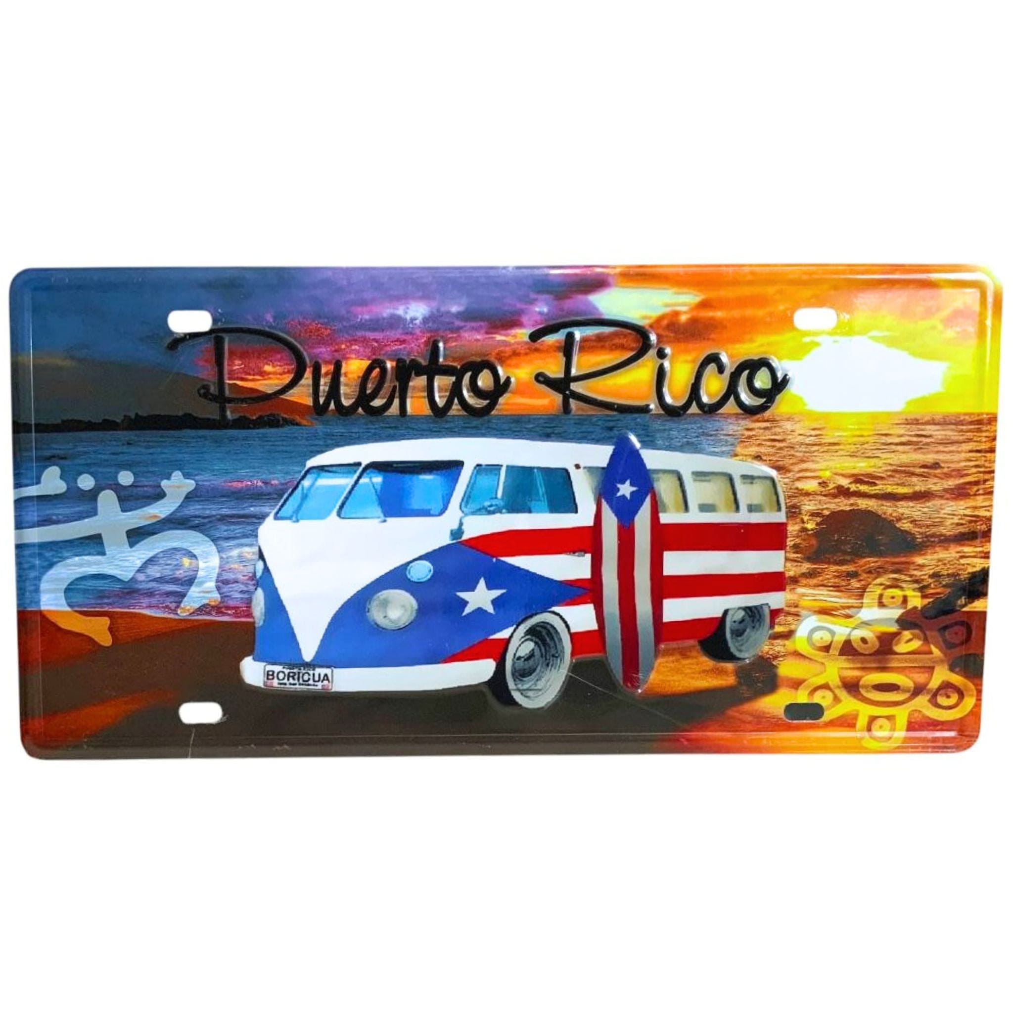 PR Volkswagen Van/Taino License Plate