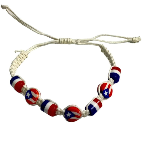 PR Flag Bracelet - Latinxs Infuzion Gift Shop