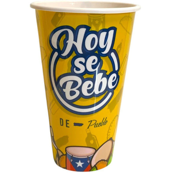 Hoy se Bebe! Celebrate with Our Vibrant Puerto Rico Plastic Cup