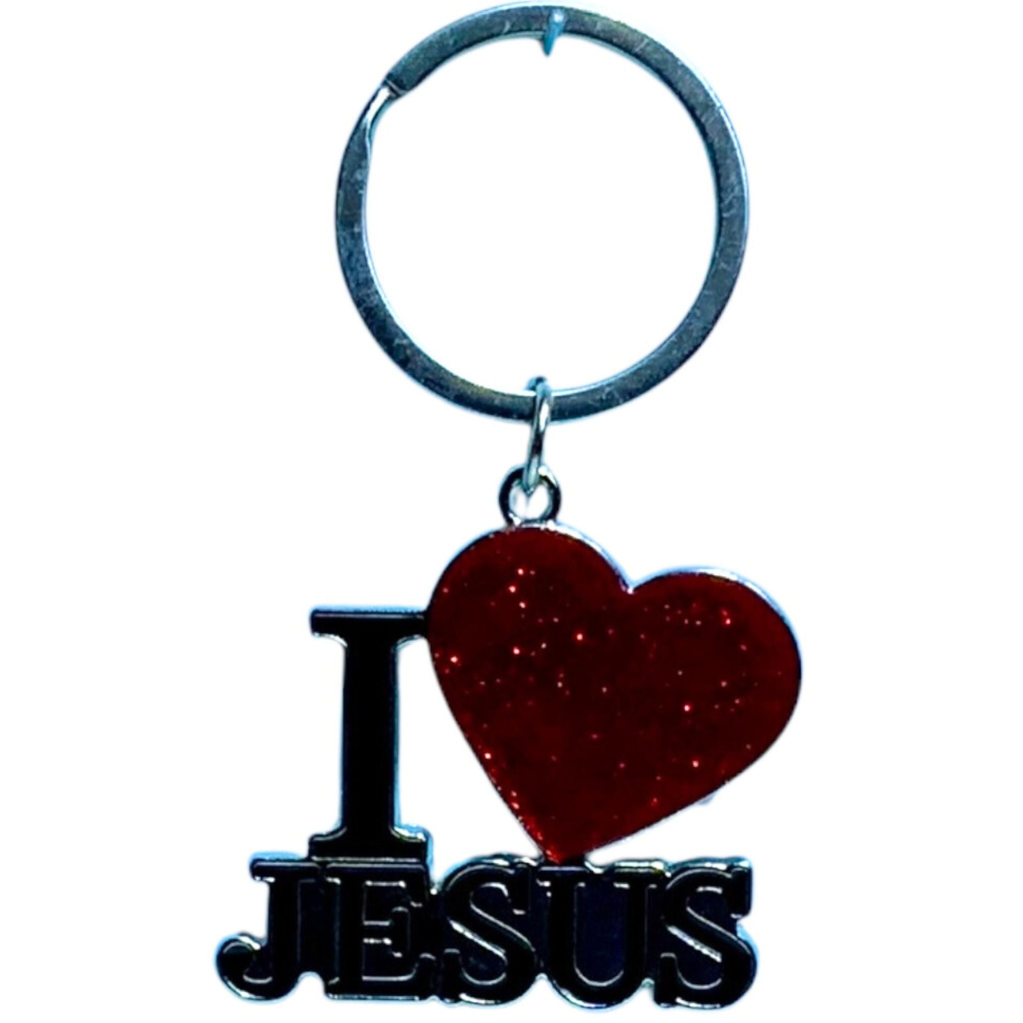 I ❤ Jesus Key Chain