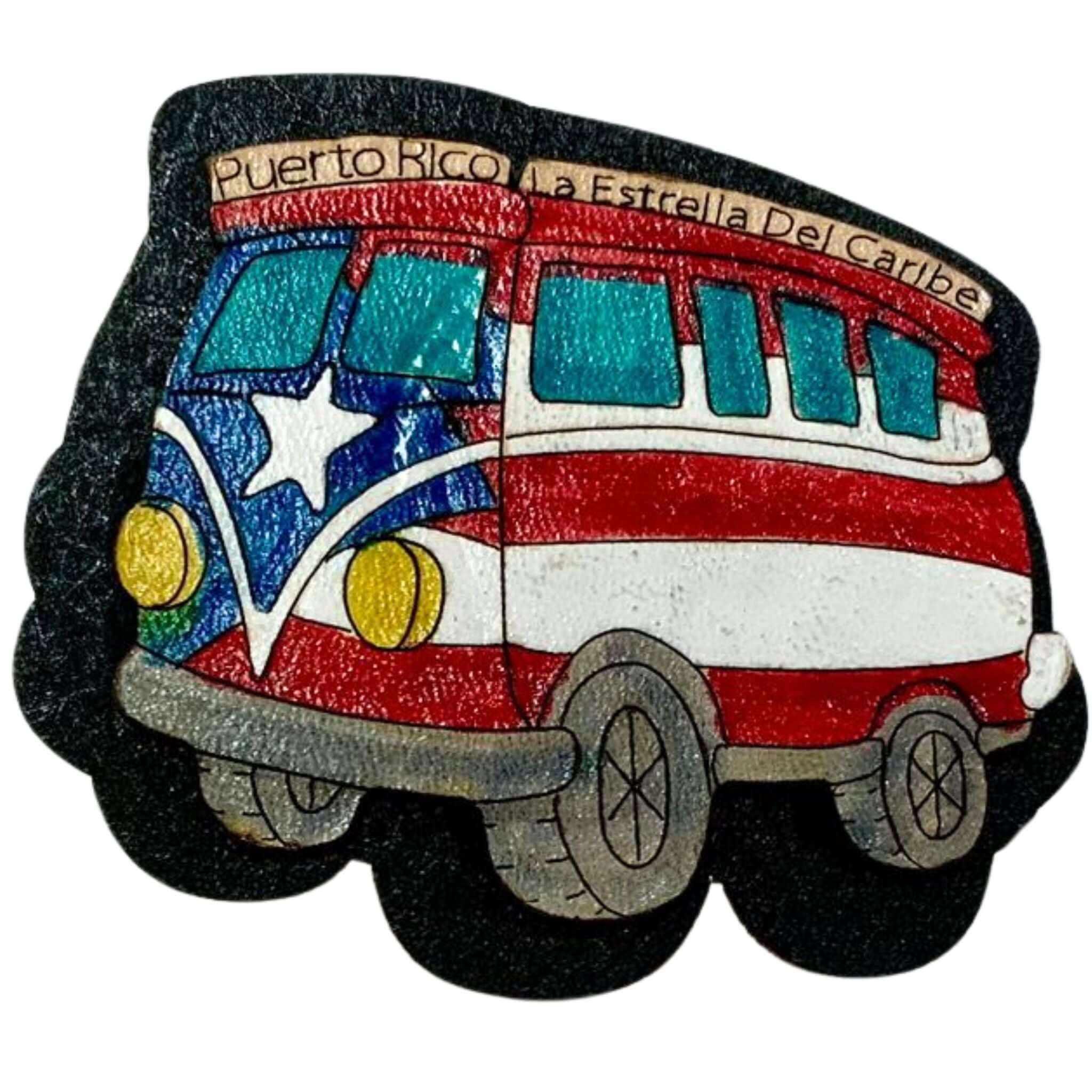 Van Leather Magnet - Latinxs Fuzion Gift Shop