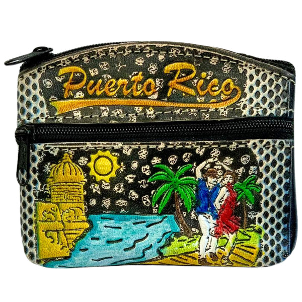 Puerto Rico Leather Wallet - Latinxs Fuzion Gift Shop