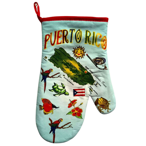 P.R Island Oven Mitt - Latinxs Fuzion Gift Shop