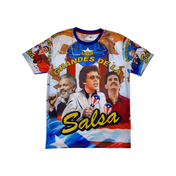 Los Grandes De La Salsa T-Shirt - Latinxs Fuzion Gift Shop - Latinxs Infuzion Gift Shop