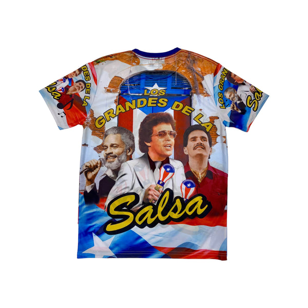 Los Grandes De La Salsa T-Shirt - Latinxs Fuzion Gift Shop - Latinxs Infuzion Gift Shop