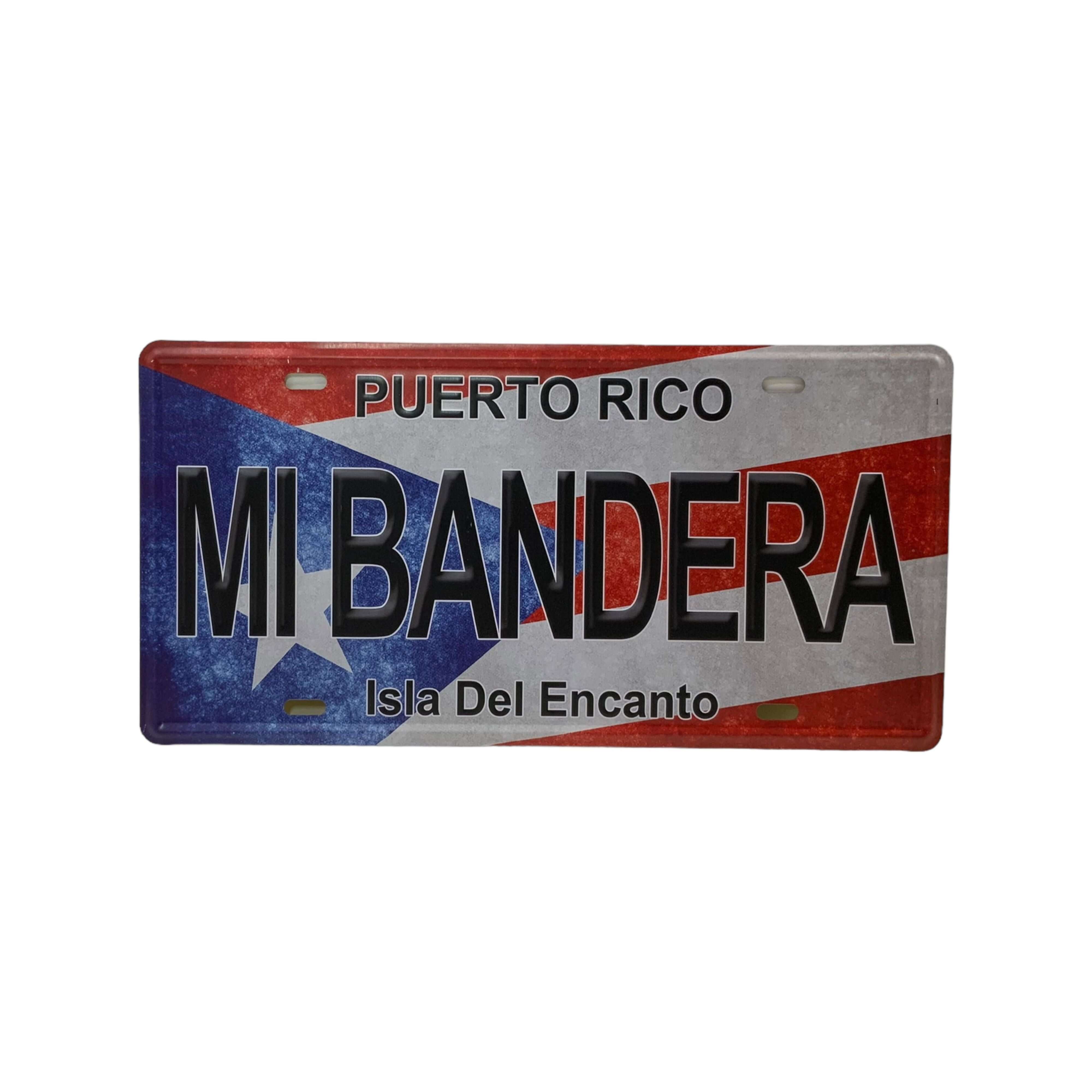 Mi Bandera License Plate - Latinxs Fuzion Gift Shop