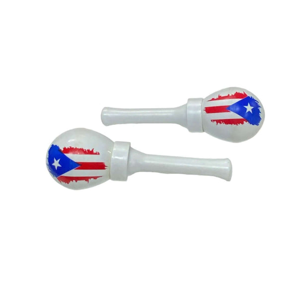 Mini PR Hand Maracas - Latinxs Fuzion Gift Shop - Latinxs Infuzion Gift Shop