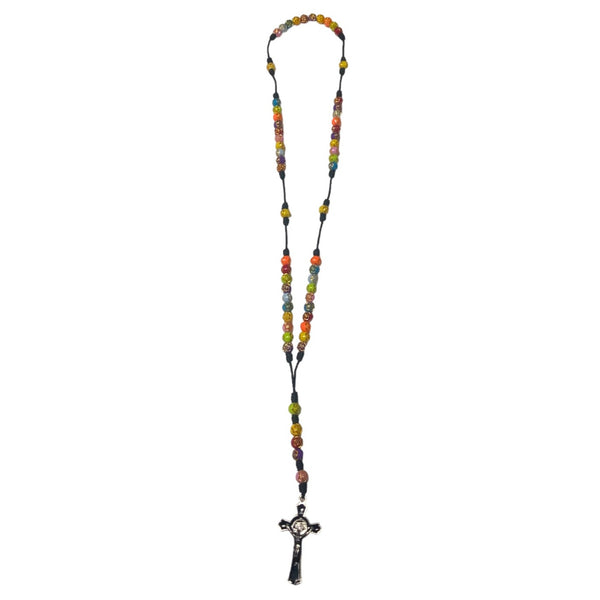 Multicolor Flower Rosary - Latinxs Fuzion Gift Shop - Latinxs Infuzion Gift Shop
