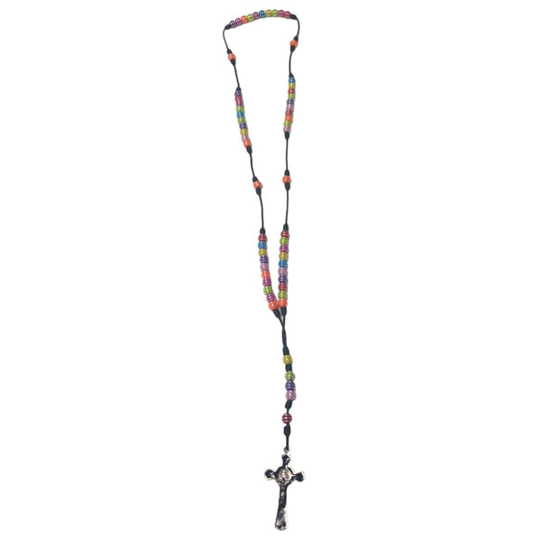 Multicolor Lines Rosary - Latinxs Fuzion Gift Shop - Latinxs Infuzion Gift Shop