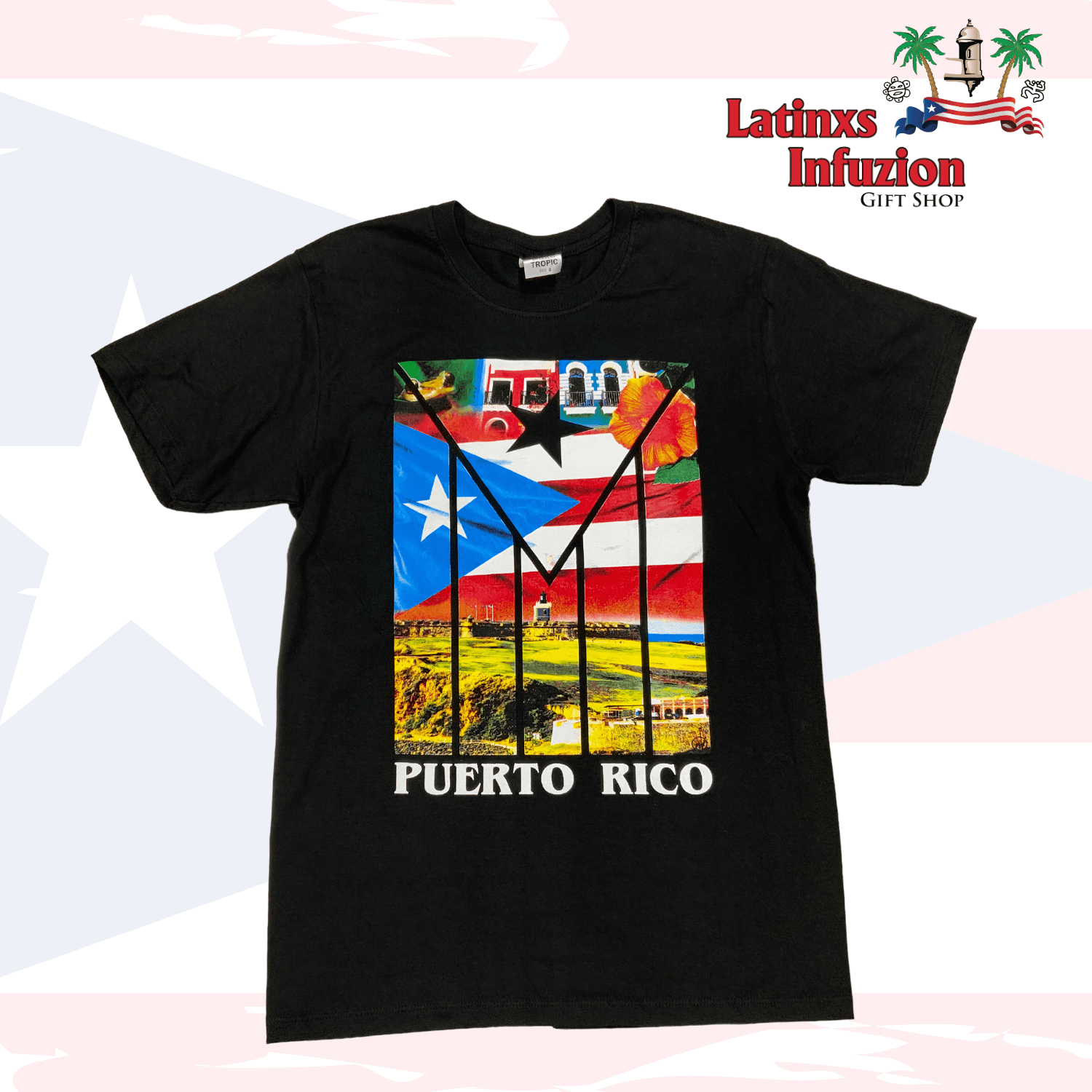 Old San Juan T-Shirt - Latinxs Fuzion Gift Shop