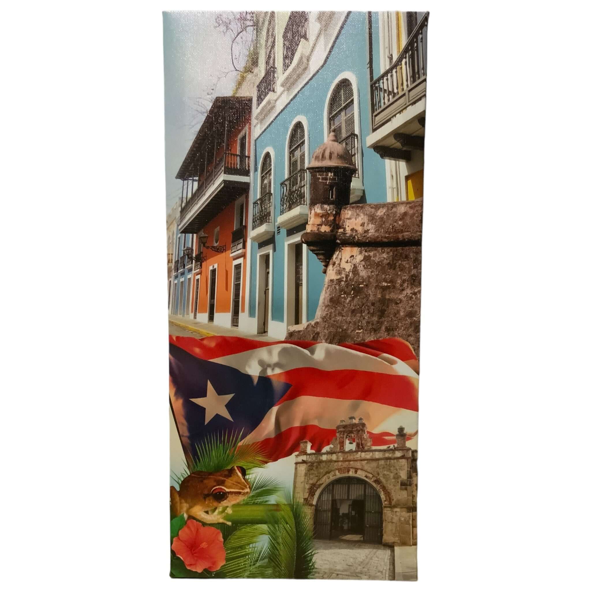 PR Art on Canvas Print - Latinxs Fuzion Gift Shop