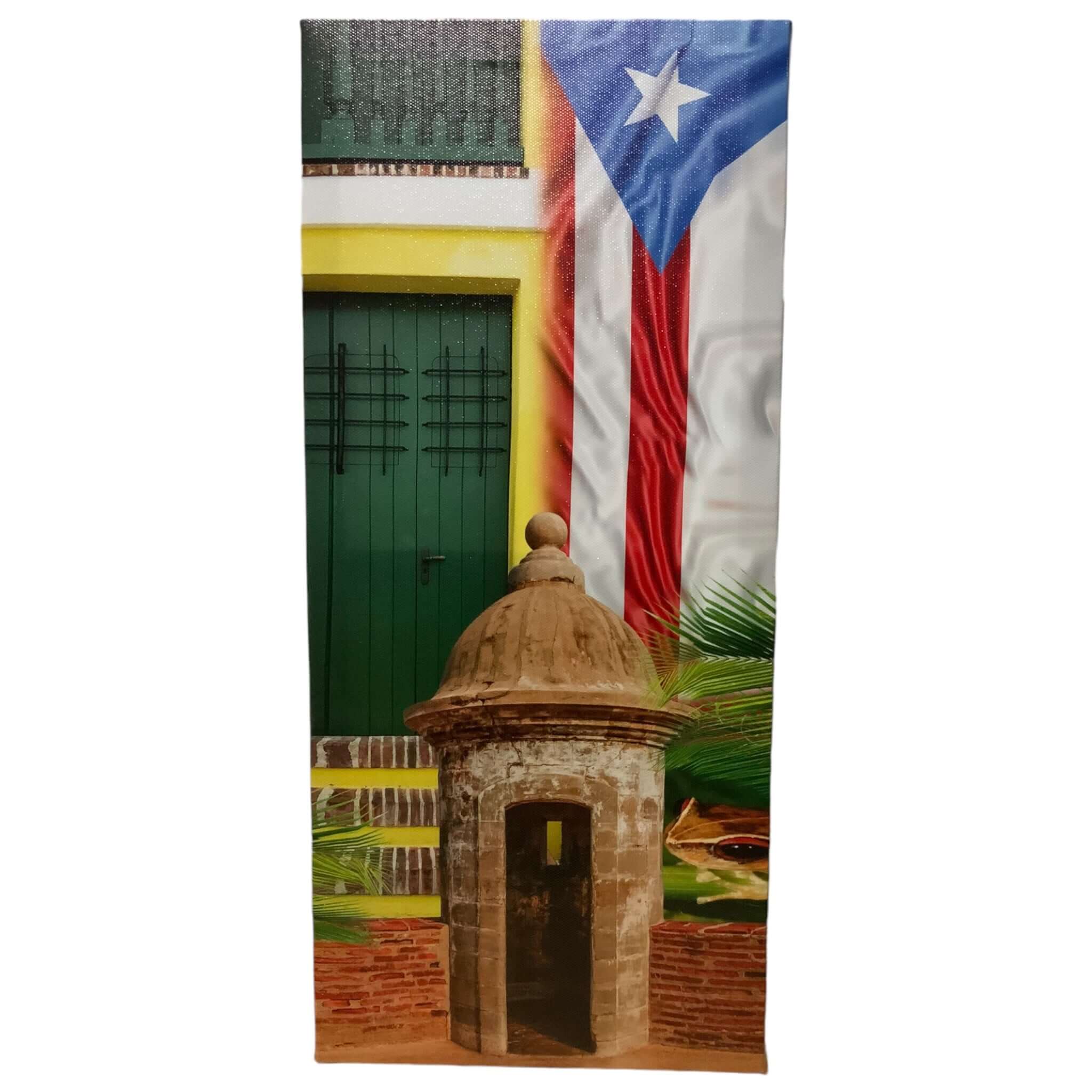 PR Art on Canvas Print - Latinxs Fuzion Gift Shop