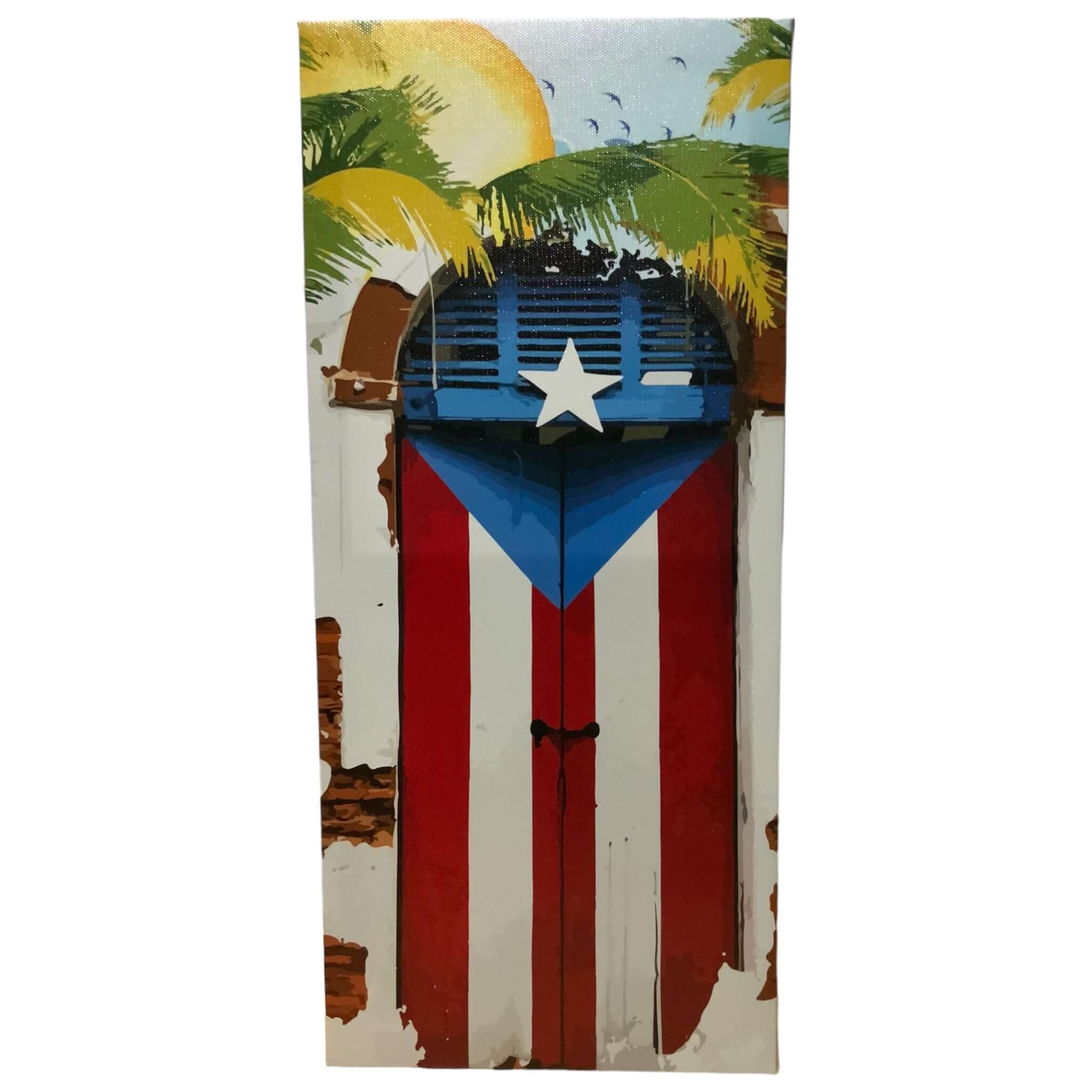 PR Art on Canvas Print - Latinxs Fuzion Gift Shop