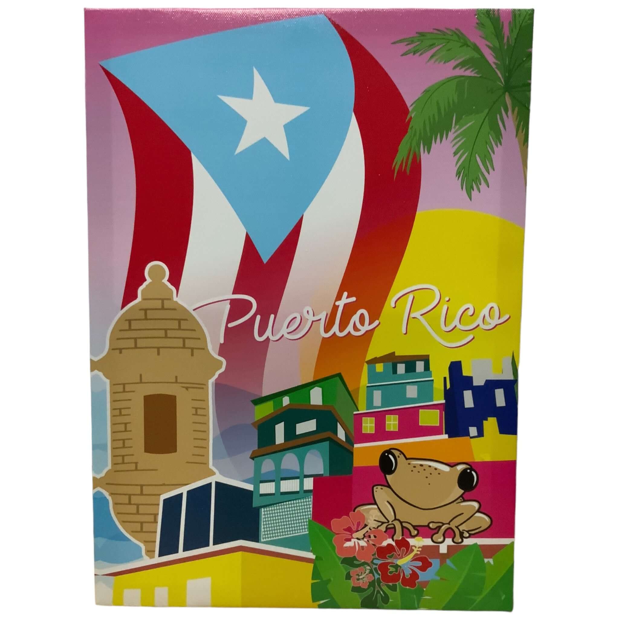 PR Arts on Canvas Print - Latinxs Fuzion Gift Shop