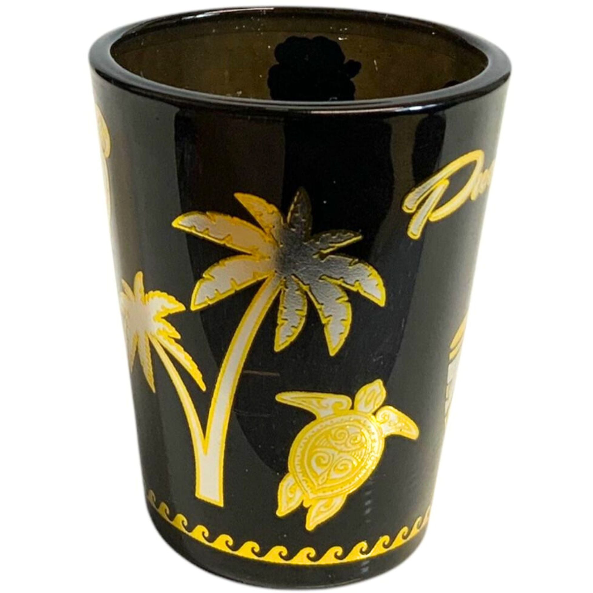 PR Black Conga/Coqui Shot Glass  