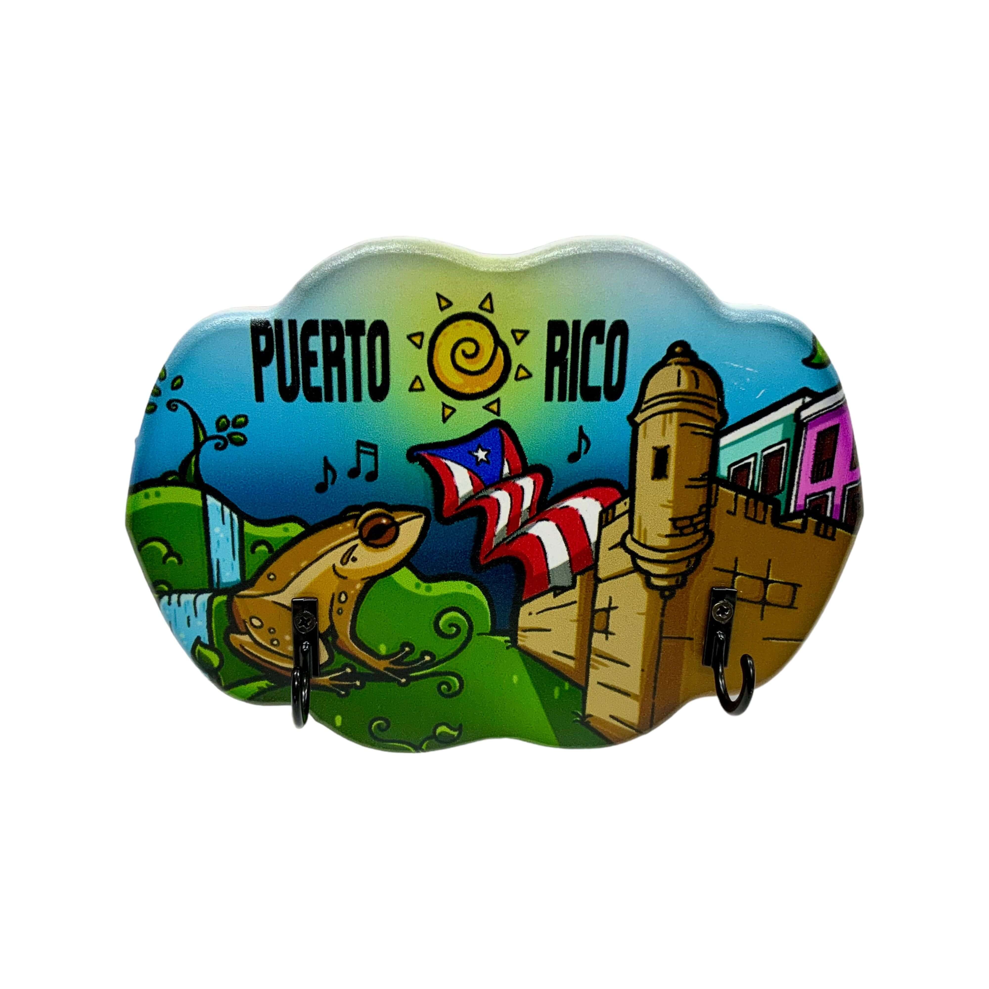 PR Coqui Key Holder - Latinxs Fuzion Gift Shop - Latinxs Infuzion Gift Shop