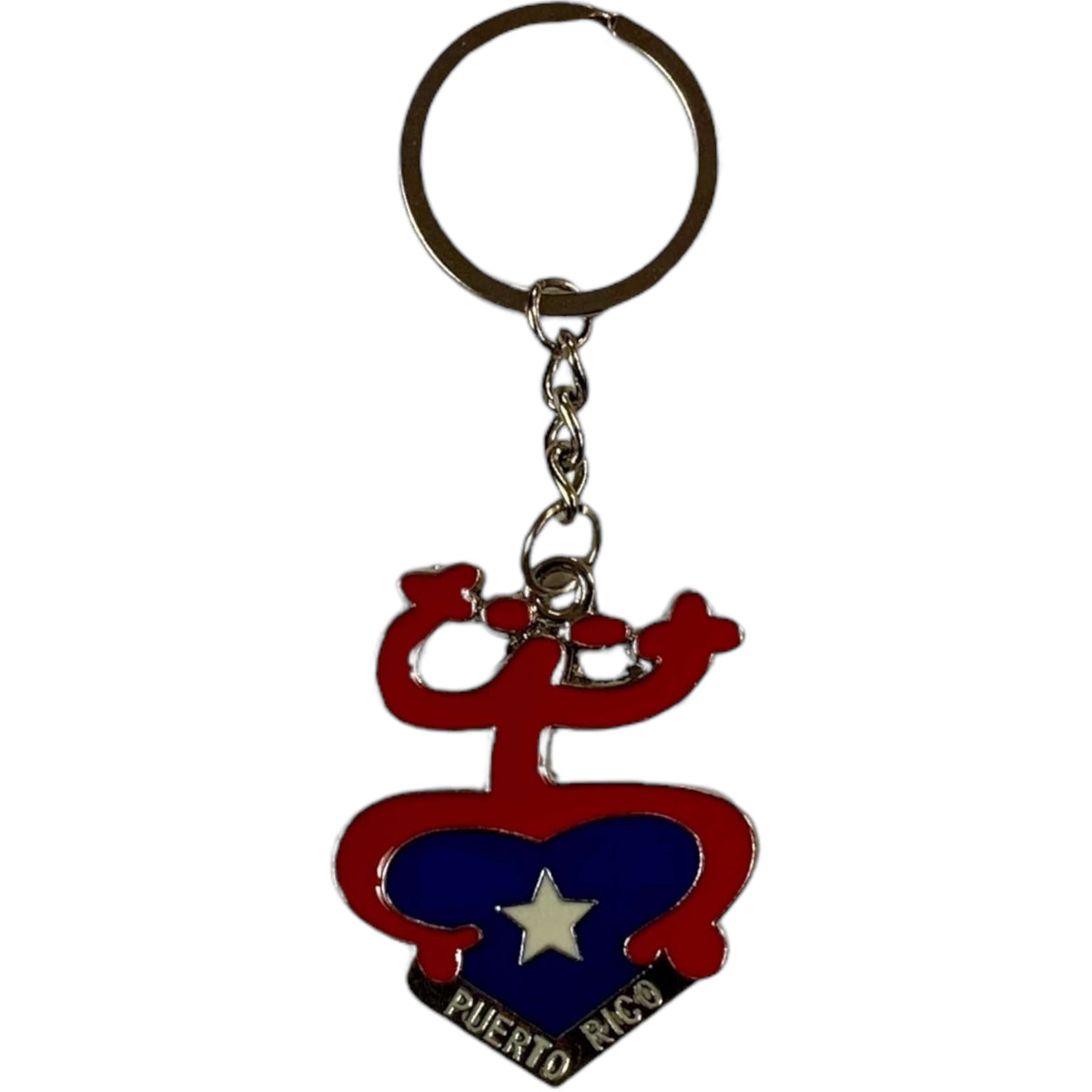 Pr Key Chain PR Coqui Taino Keychain - Latinxs Infuzion Gift Shop