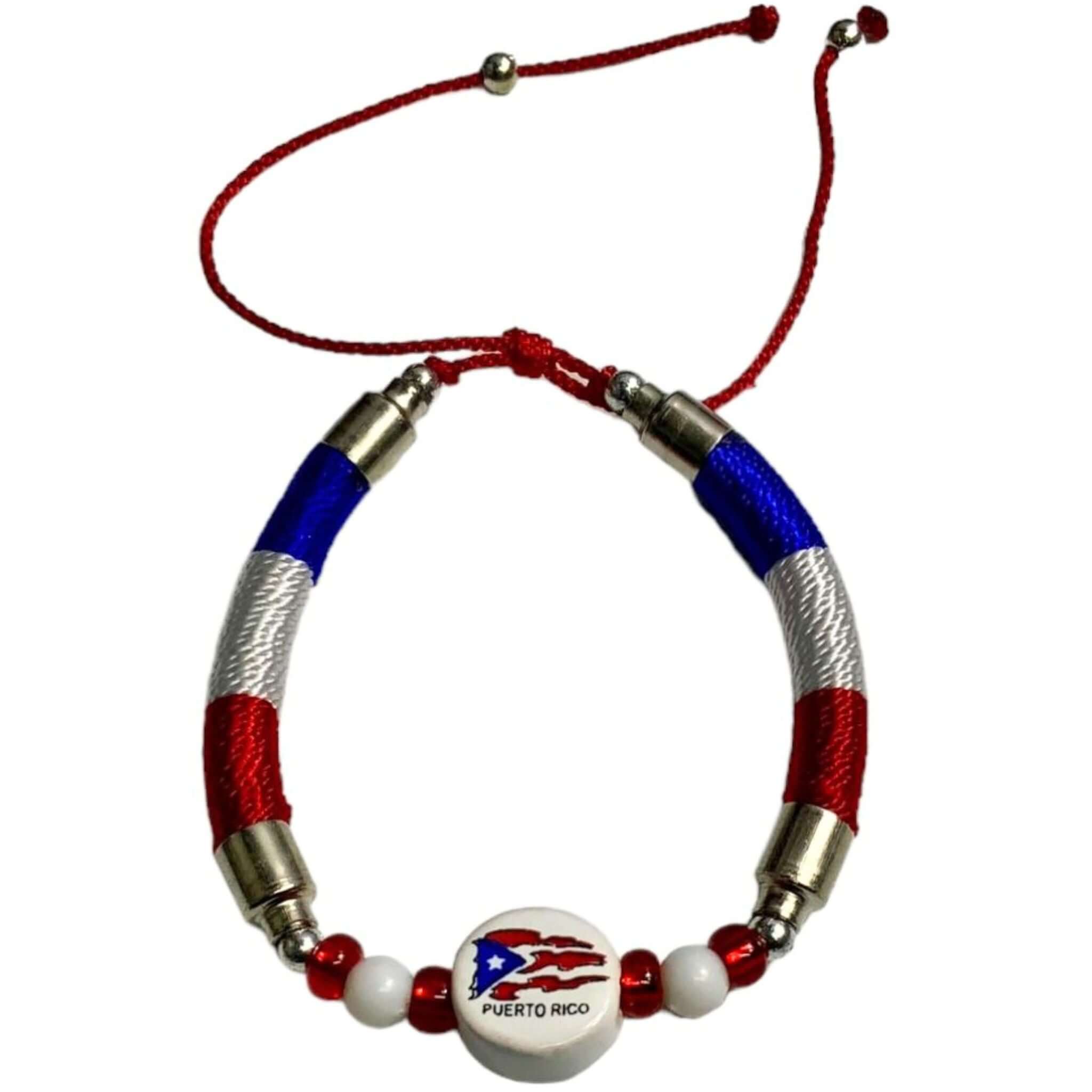 PR Flag Bracelet - Latinxs Fuzion Gift Shop