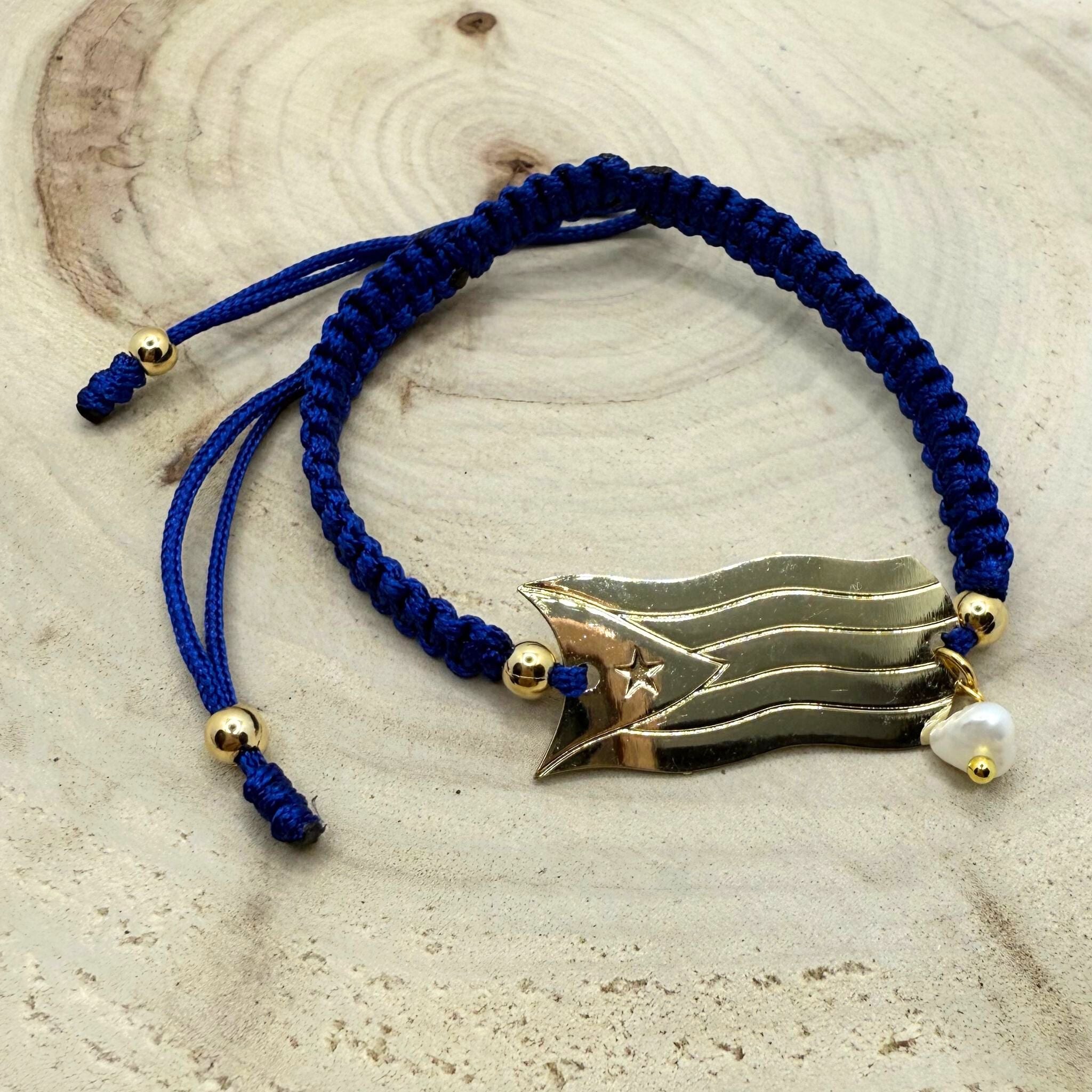 PR Flag Bracelet -  Latinxs Infuzion Gift Shop