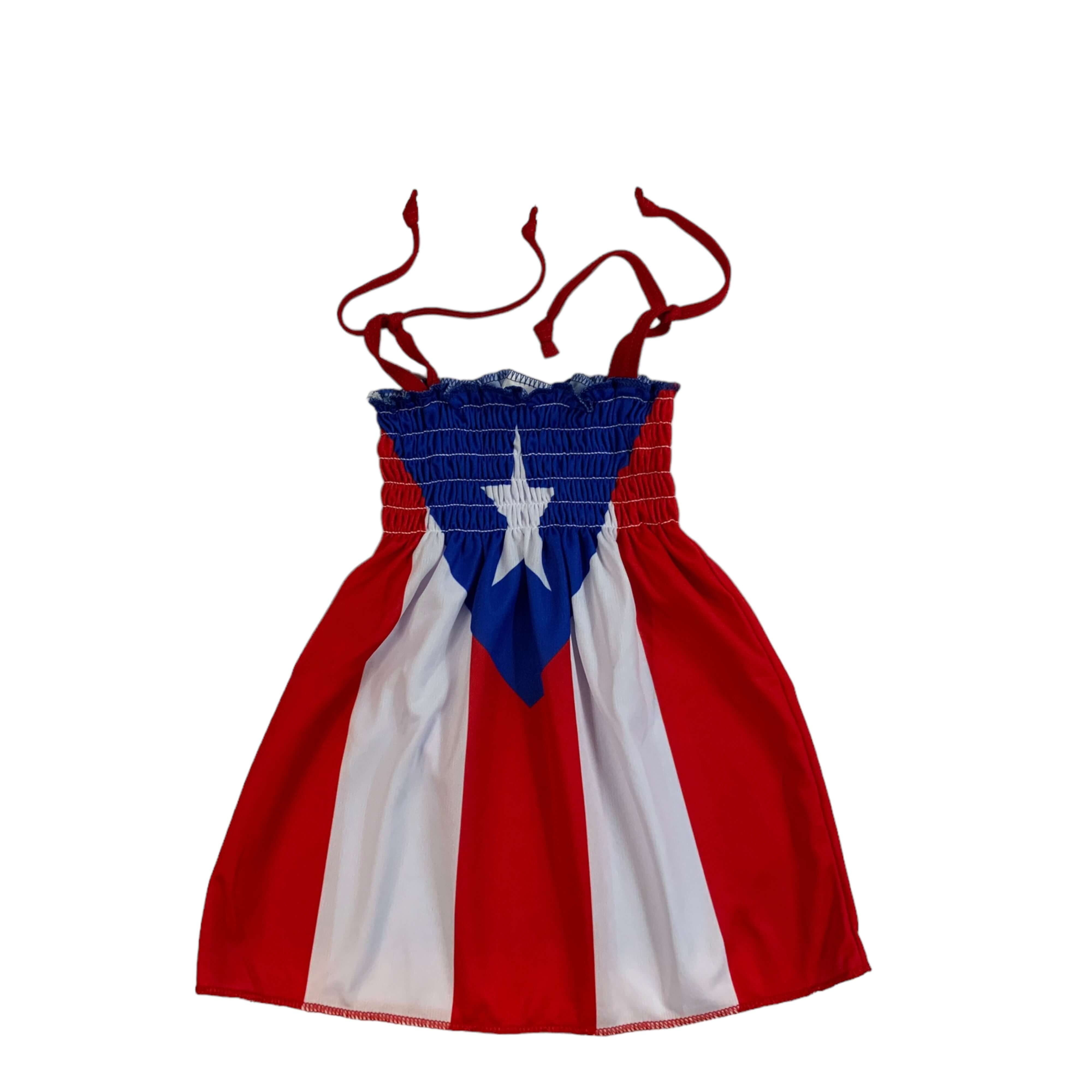 PR Flag Dress - Latinxs Fuzion Gift Shop