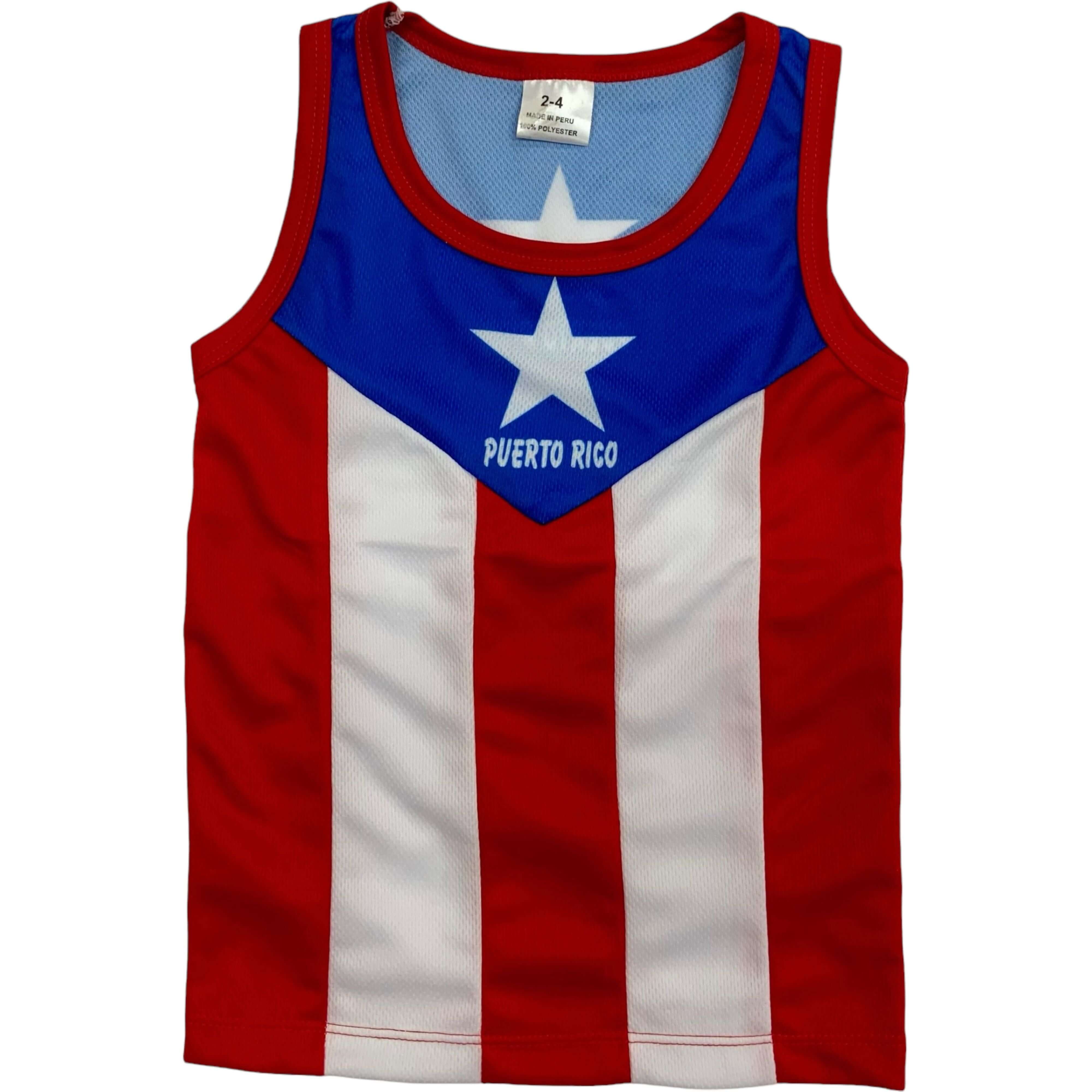 PR Flag Tanktop - Latinxs Fuzion Gift Shop - Latinxs Infuzion Gift Shop