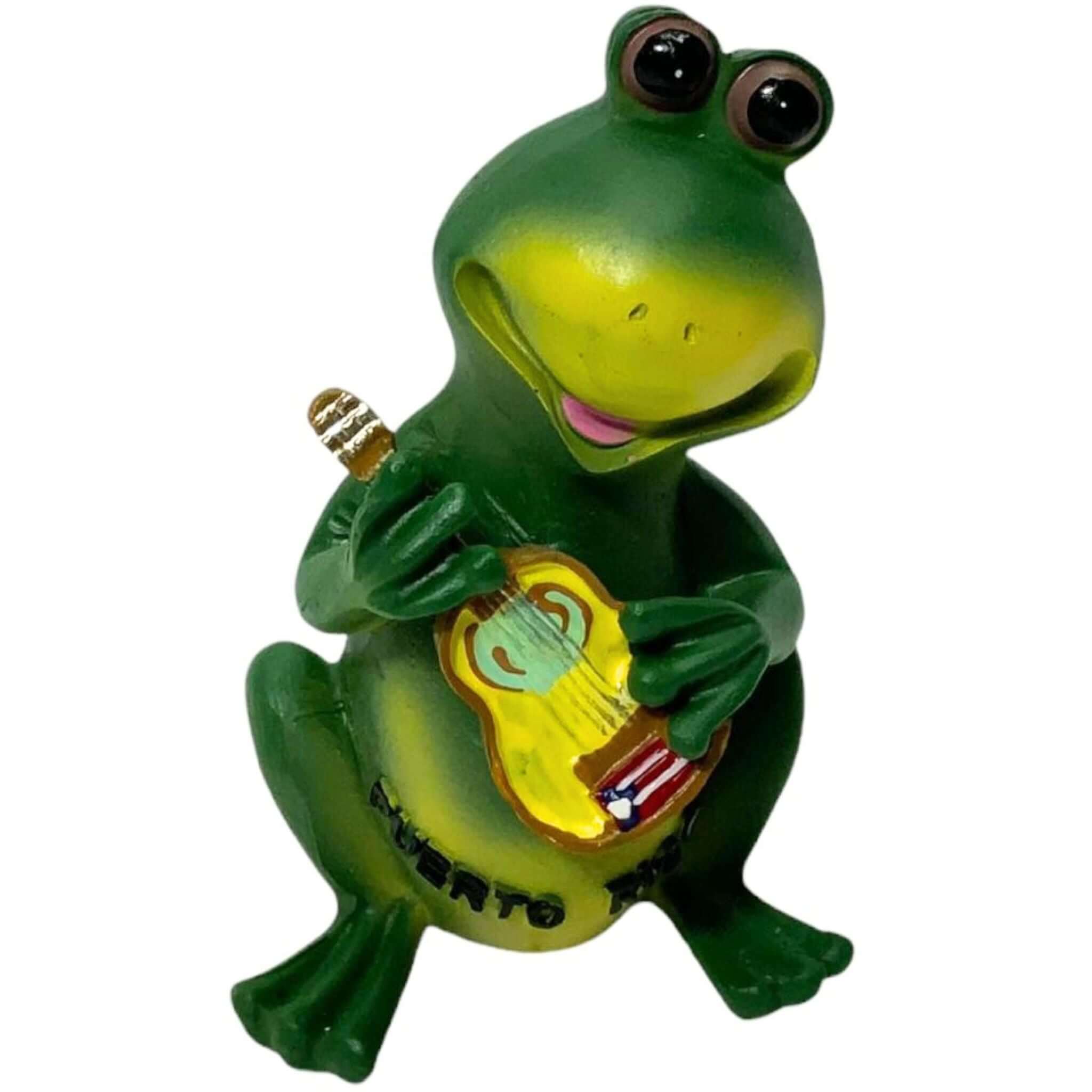 PR Frog with Guitar - Latinxs Fuzion Gift Shop