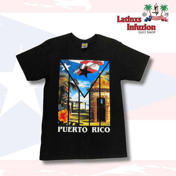 PR Garita T-Shirt - Latinxs Fuzion Gift Shop