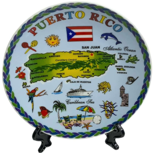 PR Island Plate With Stand 