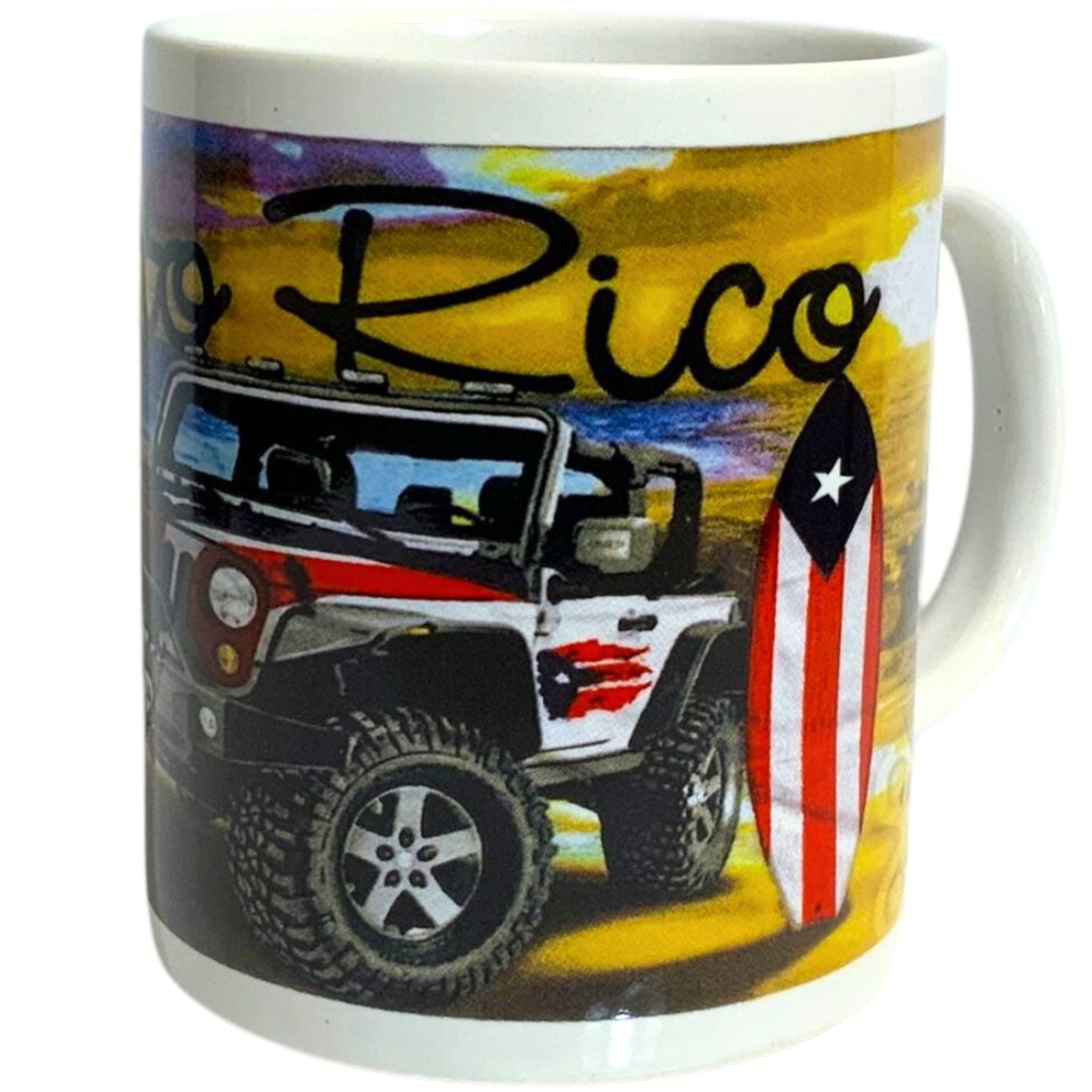 PR Jeep Mug - Latinxs Fuzion Gift Shop