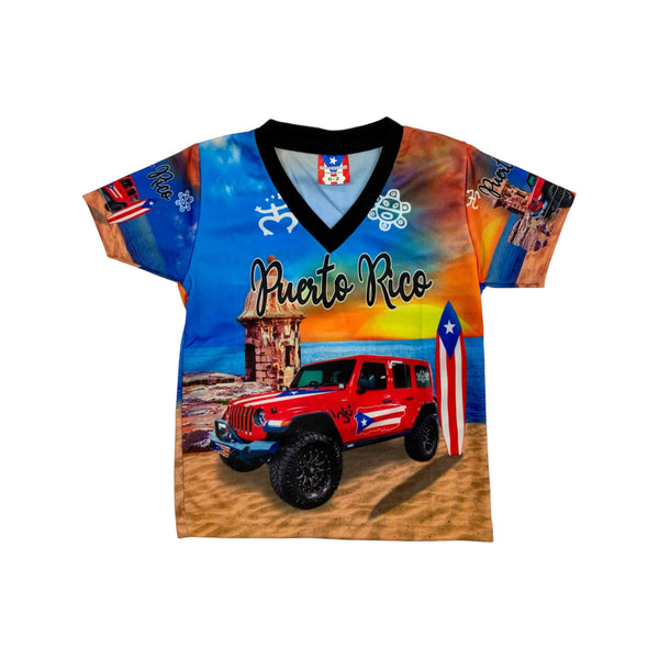 PR Jeep Shirt - Latinxs Fuzion Gift Shop - Latinxs Infuzion Gift Shop