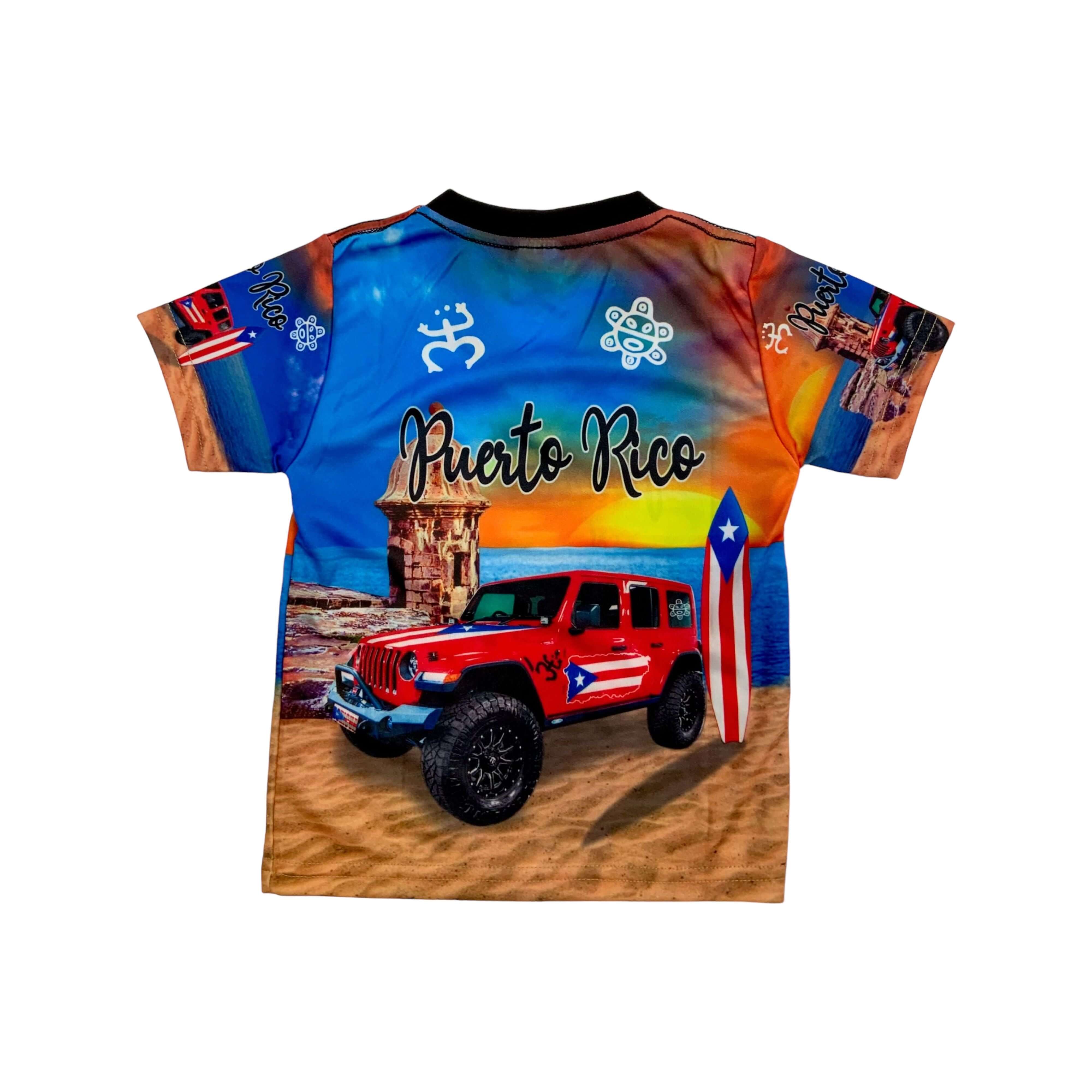 PR Jeep Shirt - Latinxs Fuzion Gift Shop - Latinxs Infuzion Gift Shop