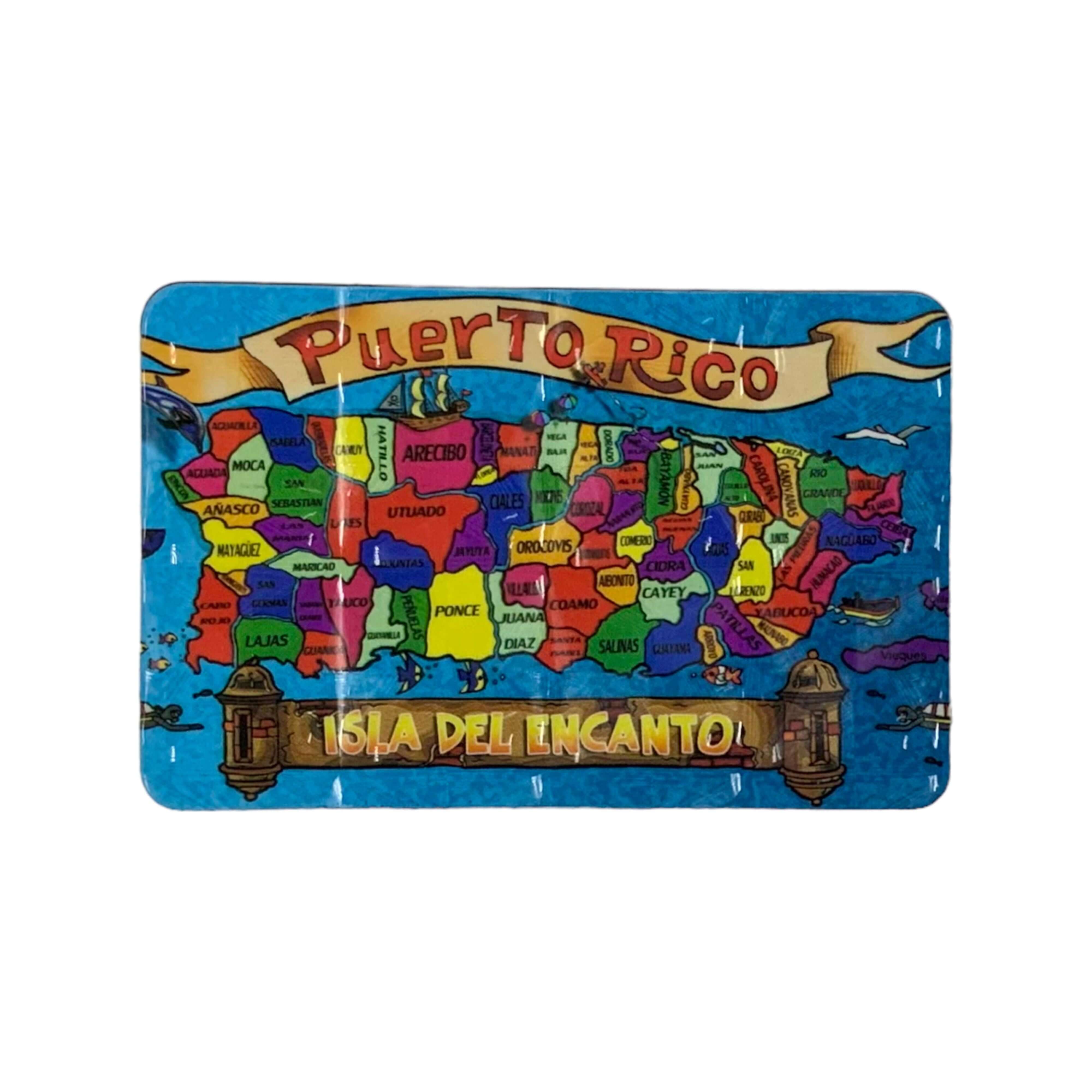 PR Map Magnet - Latinxs Fuzion Gift Shop