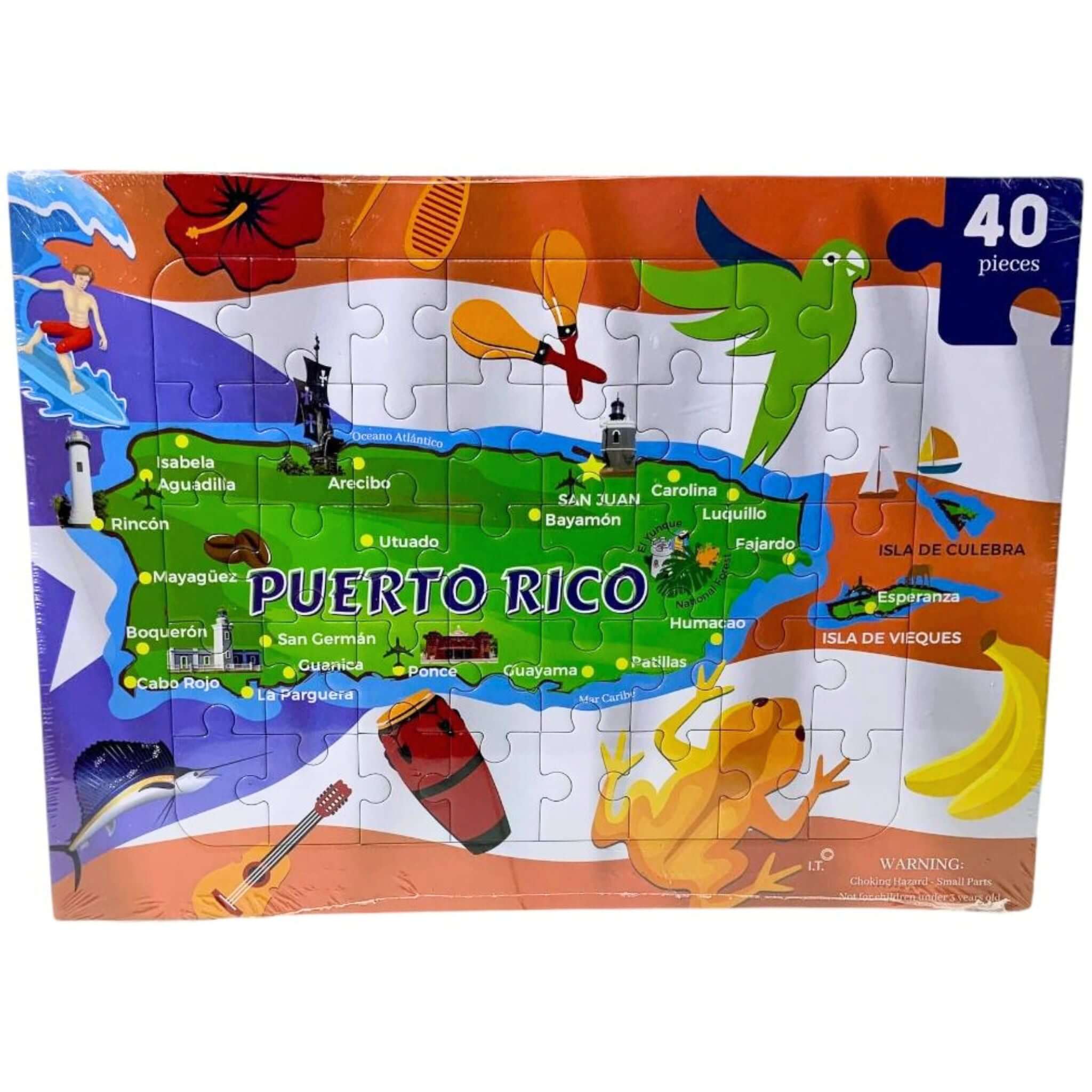 PR Map Puzzle - Latinxs Infusion Gift Shop