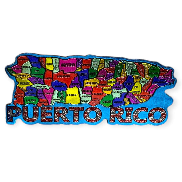 PR Map with Town Magnet - Latinxs Fuzion Gift Shop