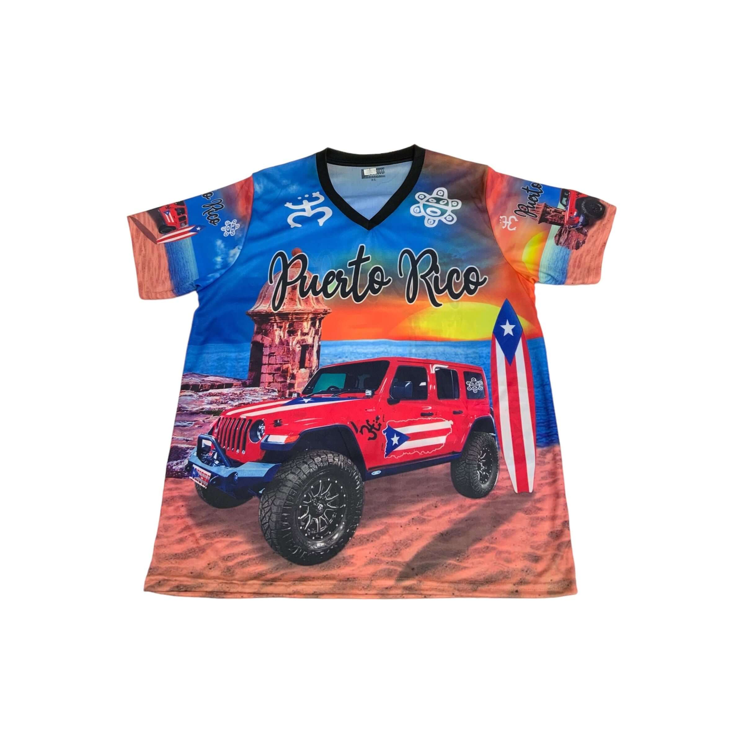 PR Morro Jeep T-Shirt - Latinxs Fuzion Gift Shop - Latinxs Infuzion Gift Shop