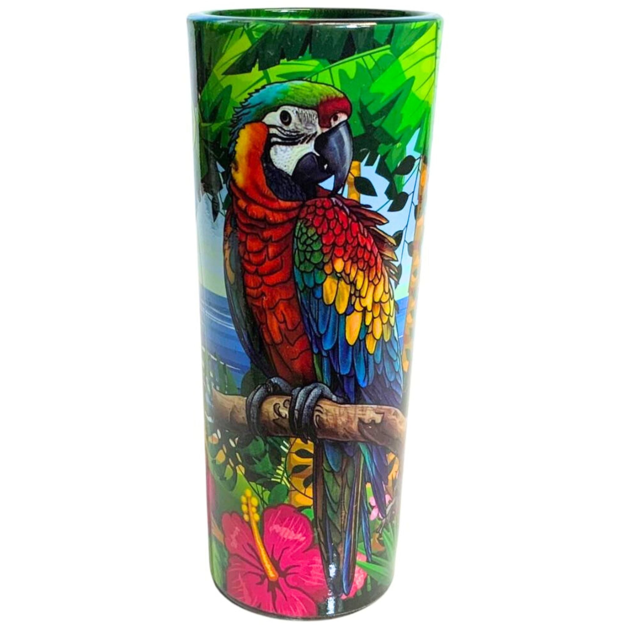 PR Parrots/Amapola Shot Glass 