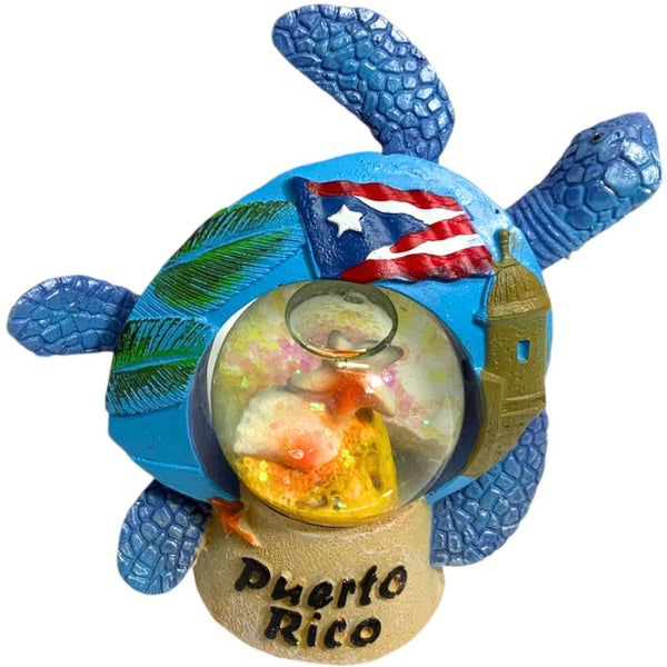 PR Resin Turtle / Morro Water Globe