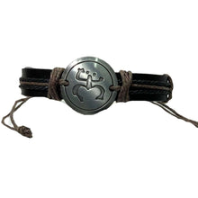 PR Taino Symbol Leather Bracelet - Latinxs Fuzion Gift Shop