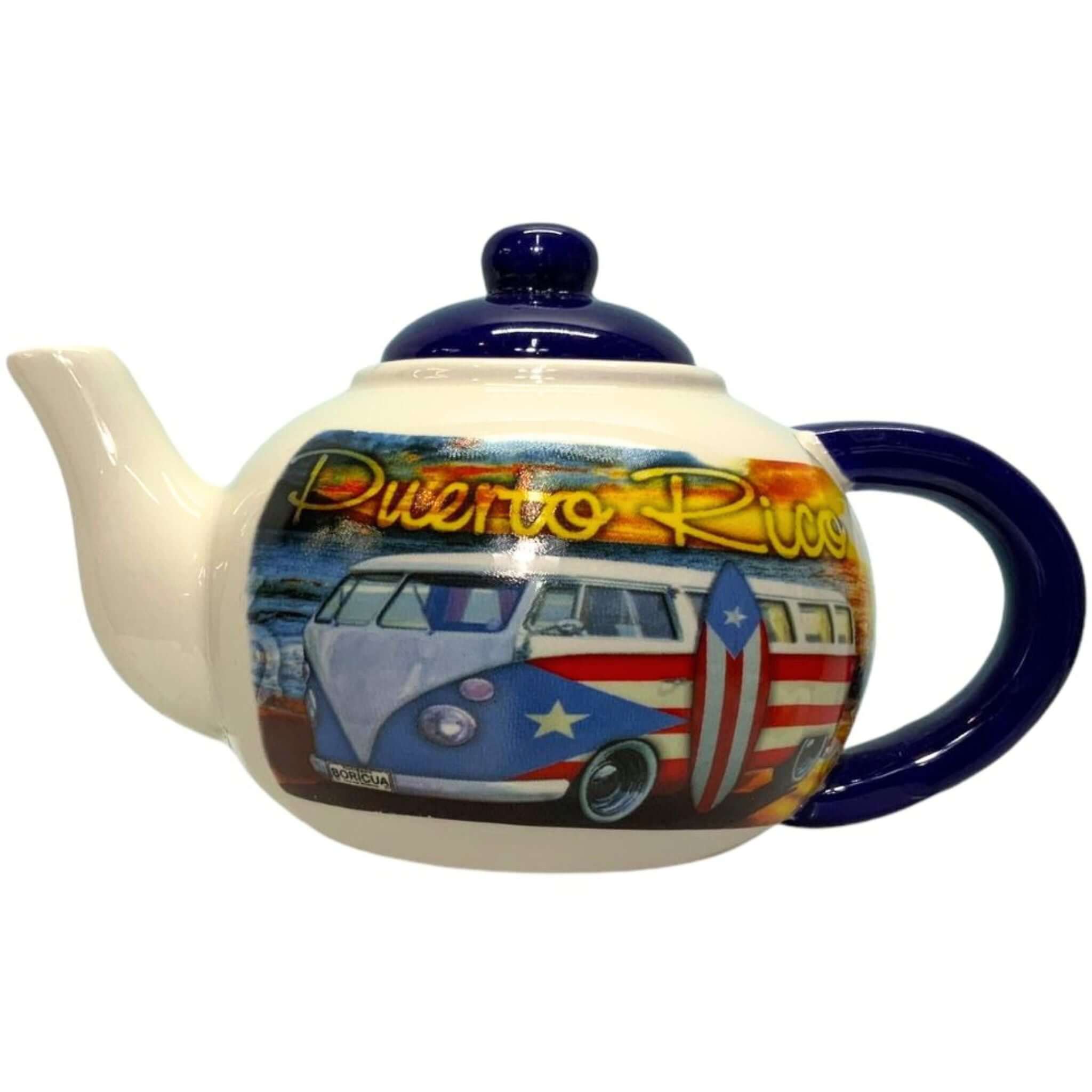 PR Volkswagen Van Teapot - Latinxs Fuzion Gift Shop