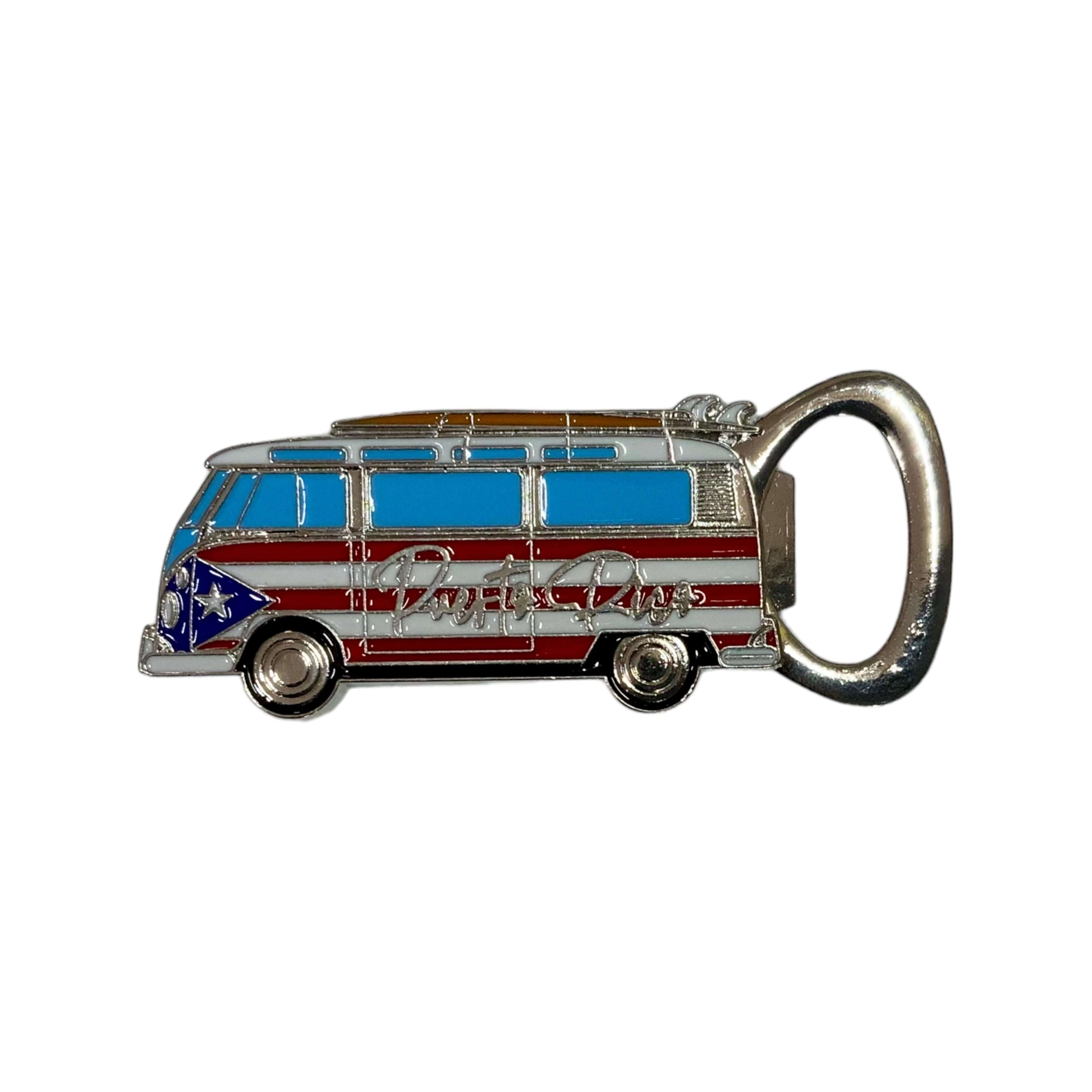 PR Volky Van Bottle Opener Magnet - Latinxs Fuzion Gift Shop