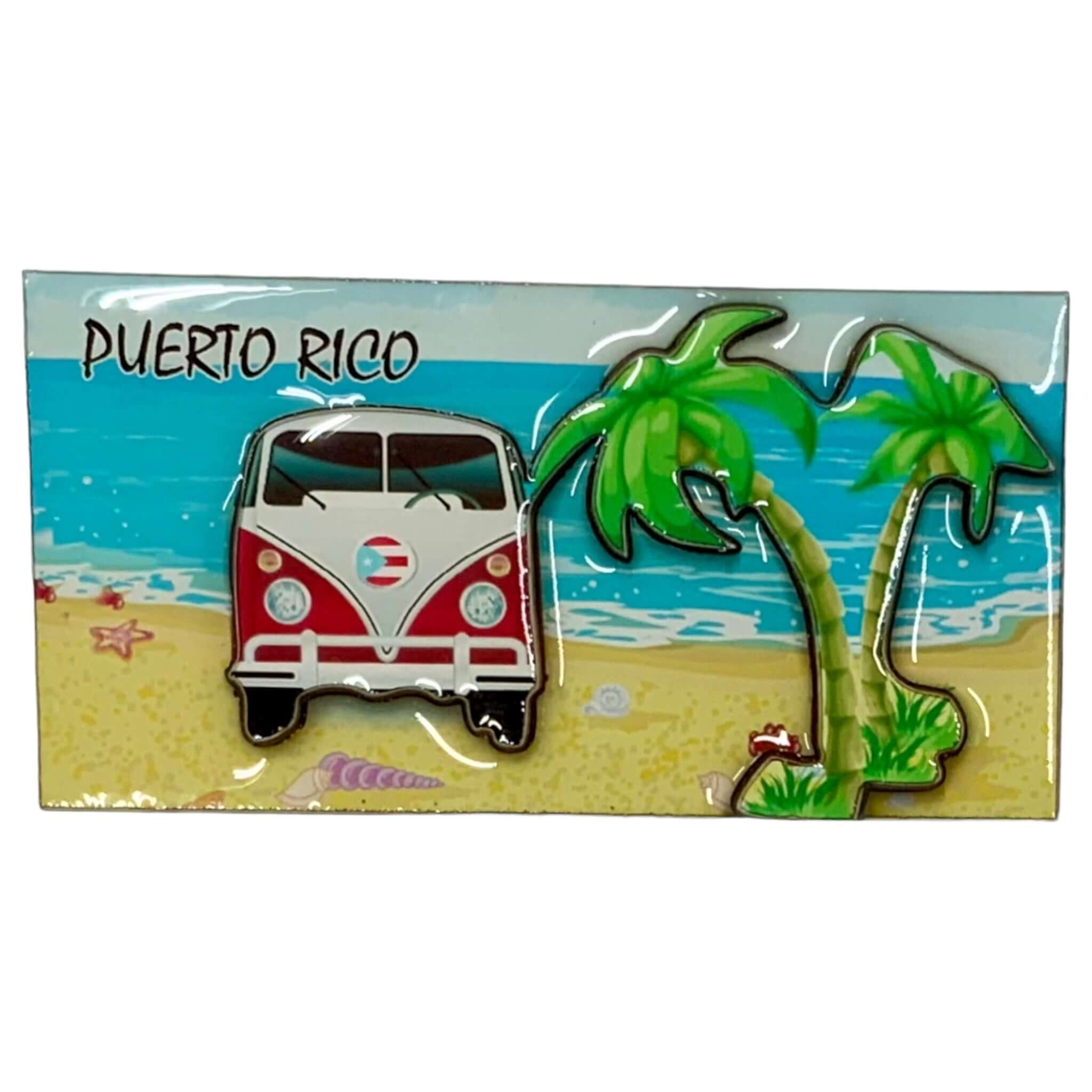 PR Volky Van Magnet - Latinxs Fuzion Gift Shop